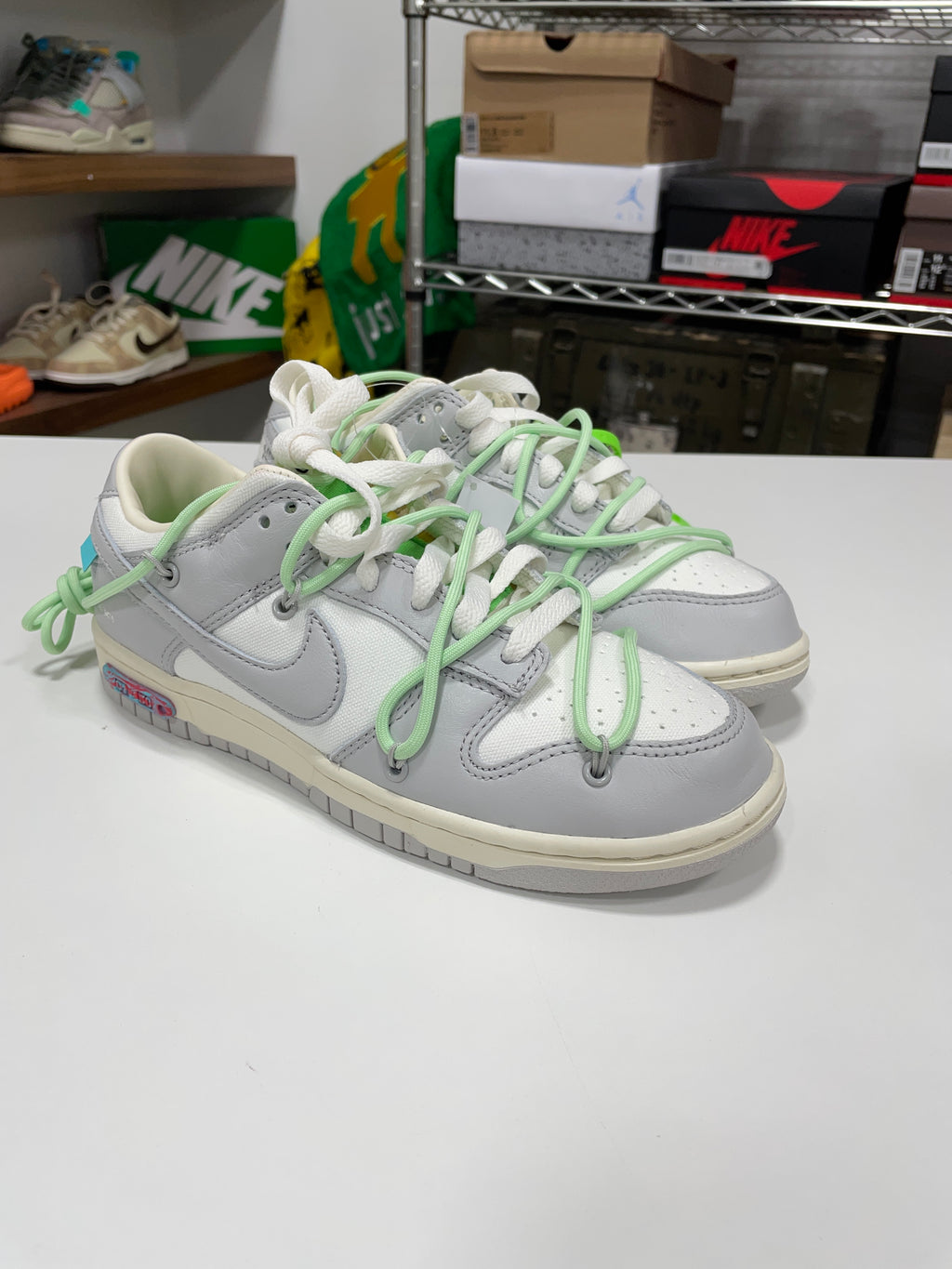 Nike x Off White Dunk (#7 of 50) Size 5.5 (W Sz 7) BRAND NEW NO BOX