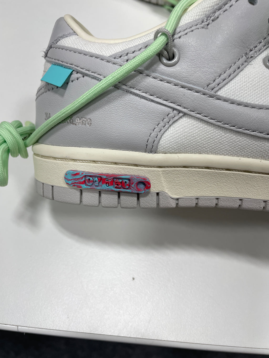 Nike x Off White Dunk (#7 of 50) Size 5.5 (W Sz 7) BRAND NEW NO BOX