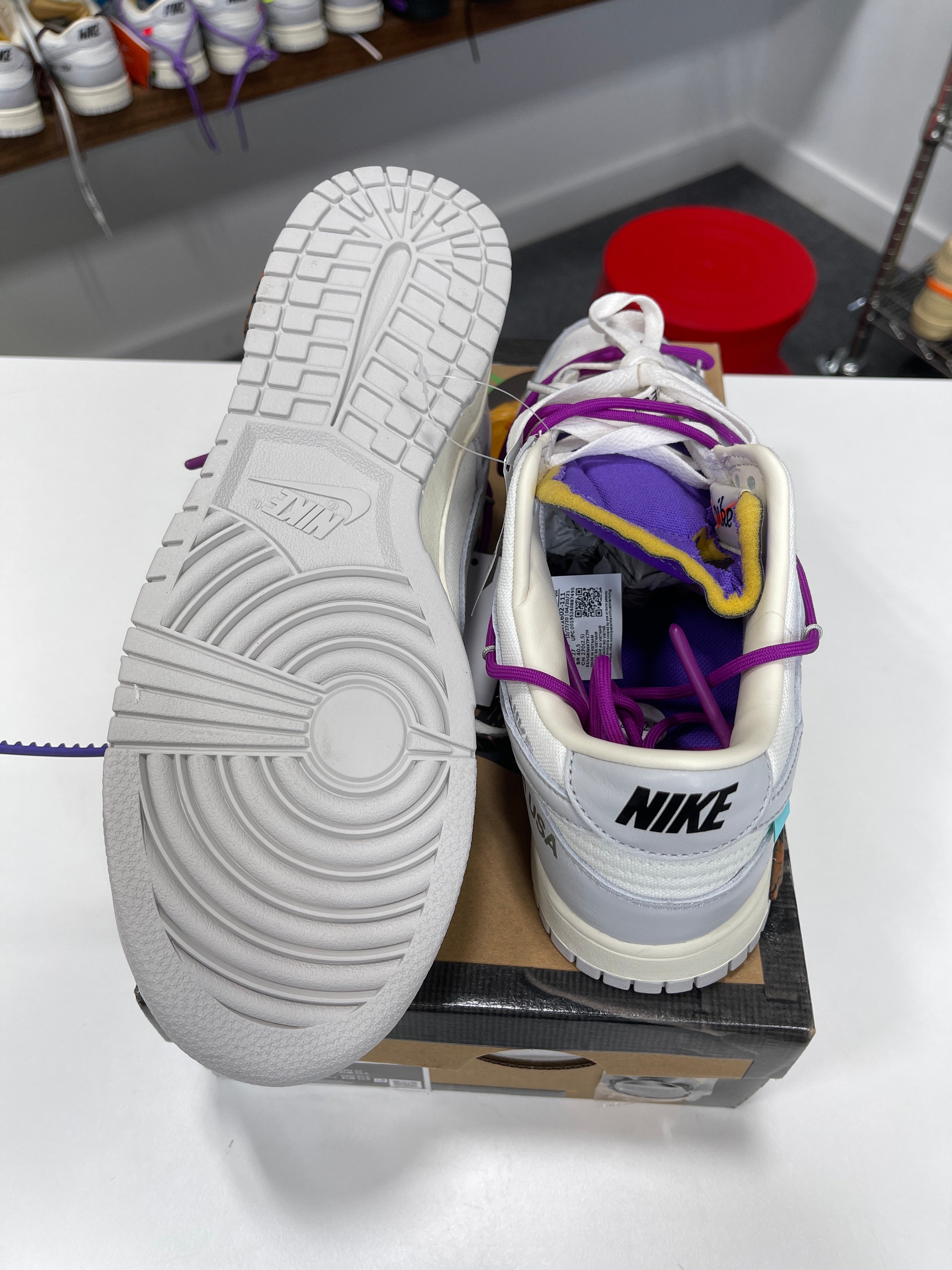 Nike Dunk Low Off-White Lot 28/50 - Sz 9