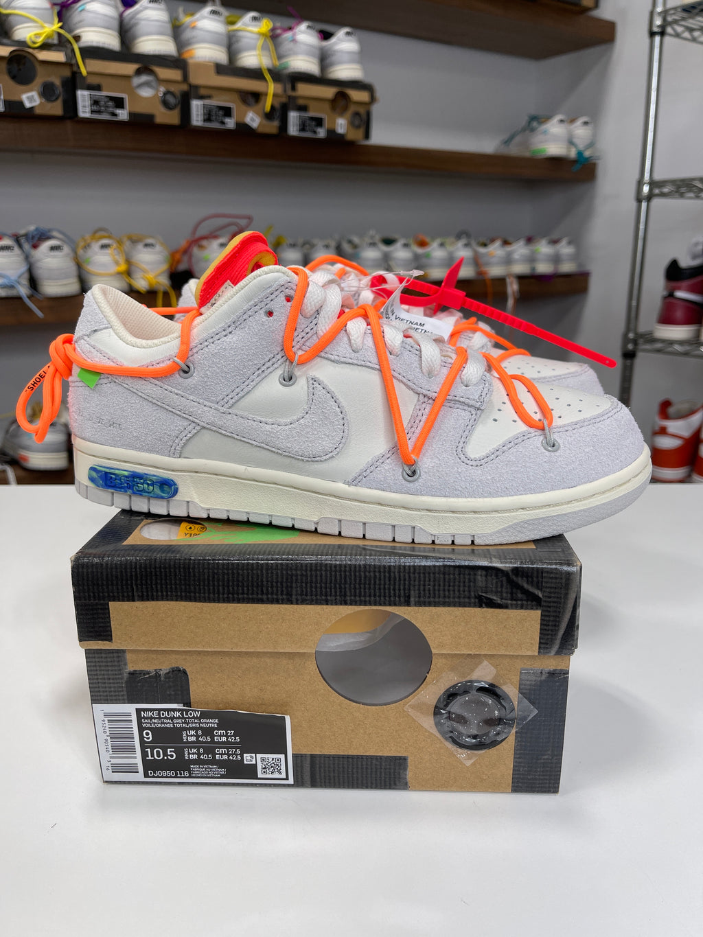 Nike Dunk Low Off-White Lot 31/50 - Sz 9