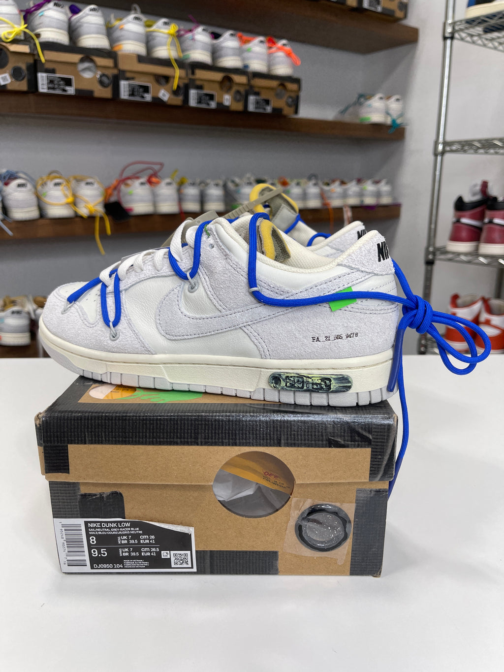 Nike Dunk Low Off-White Lot 32/50 - Sz 8