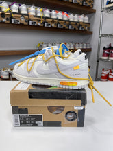 Load image into Gallery viewer, Nike Dunk Low Off-White Lot 34/50 - Sz 8.5

