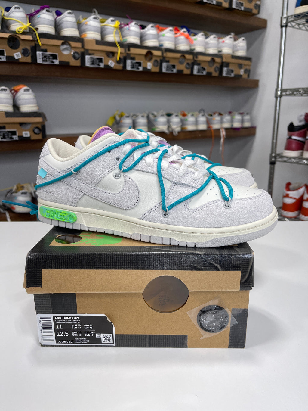 Nike Dunk Low Off-White Lot 36/50 - Sz 11