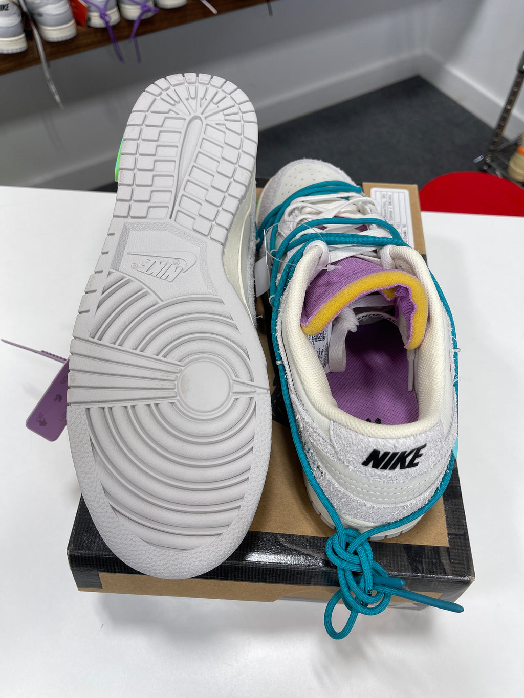 Nike Dunk Low Off-White Lot 36/50 - Sz 11