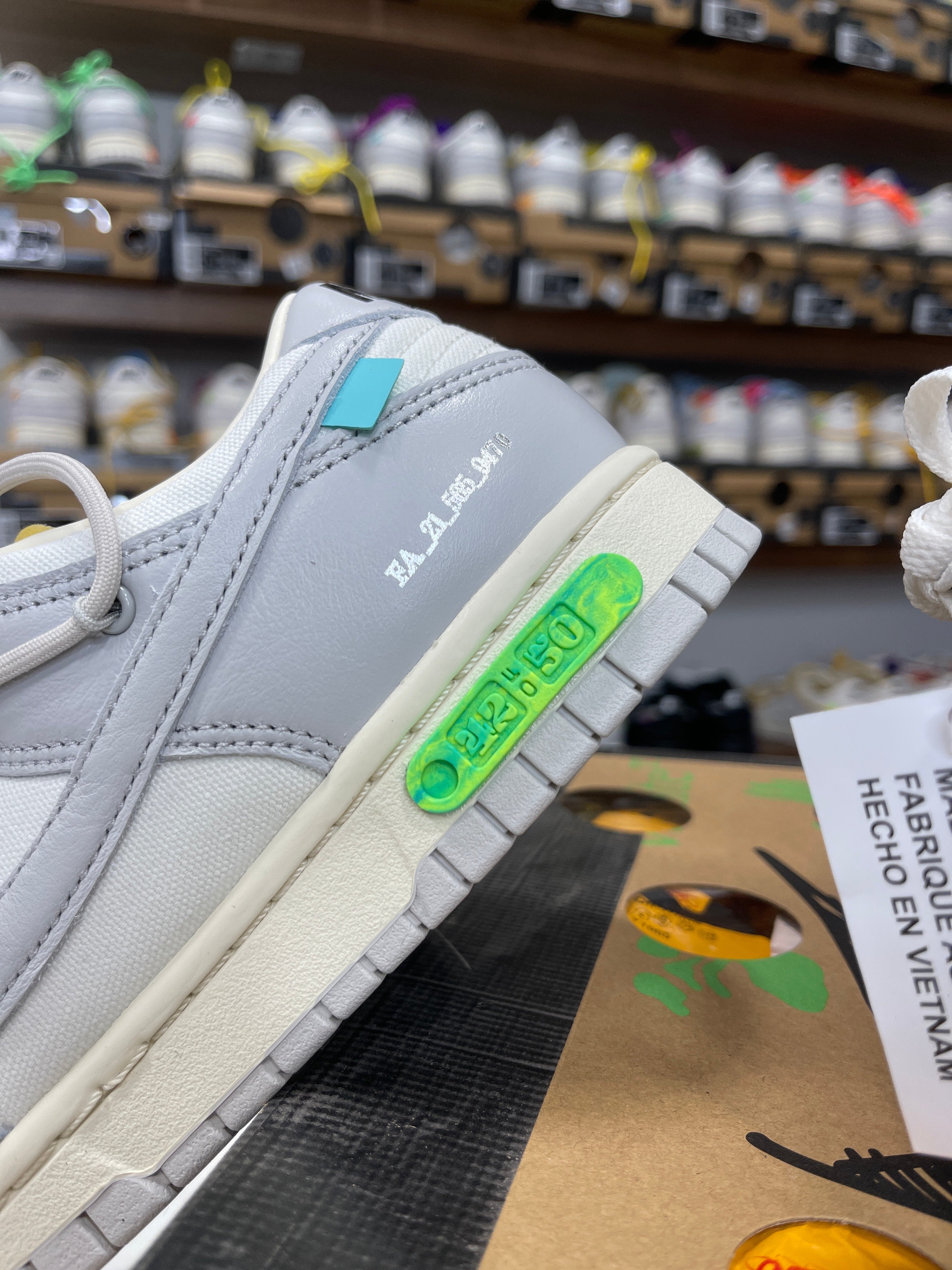 Nike Dunk Low Off-White Lot 42/50 - Sz 8.5