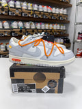 Nike Dunk Low Off-White Lot 44/50 - Sz 6