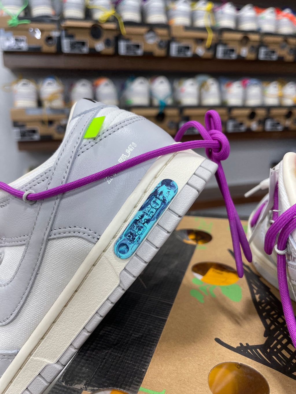 Nike Dunk Low Off-White Lot 45/50 - Sz 8