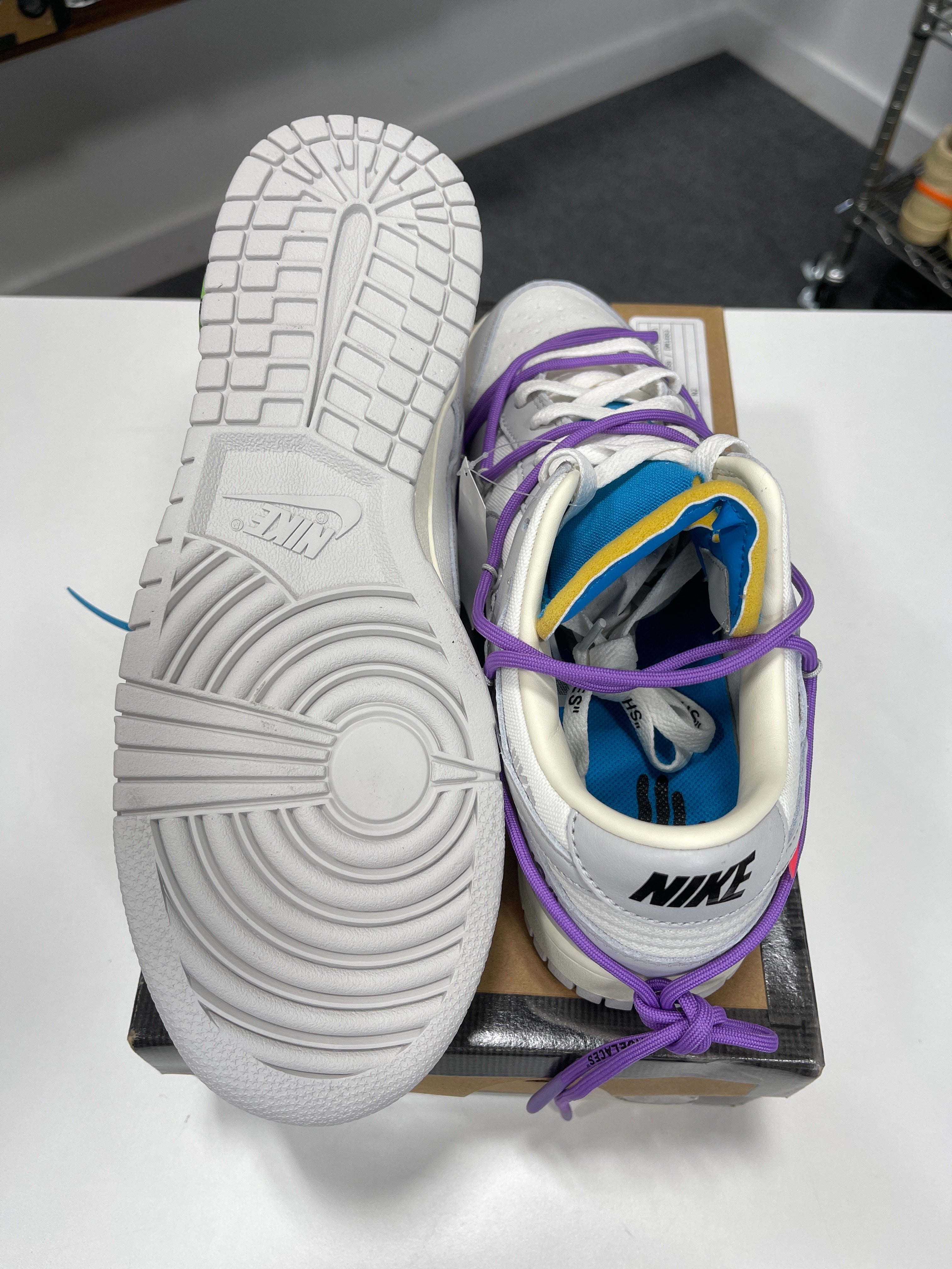 Nike Dunk Low Off-White Lot 47/50 - Sz 9