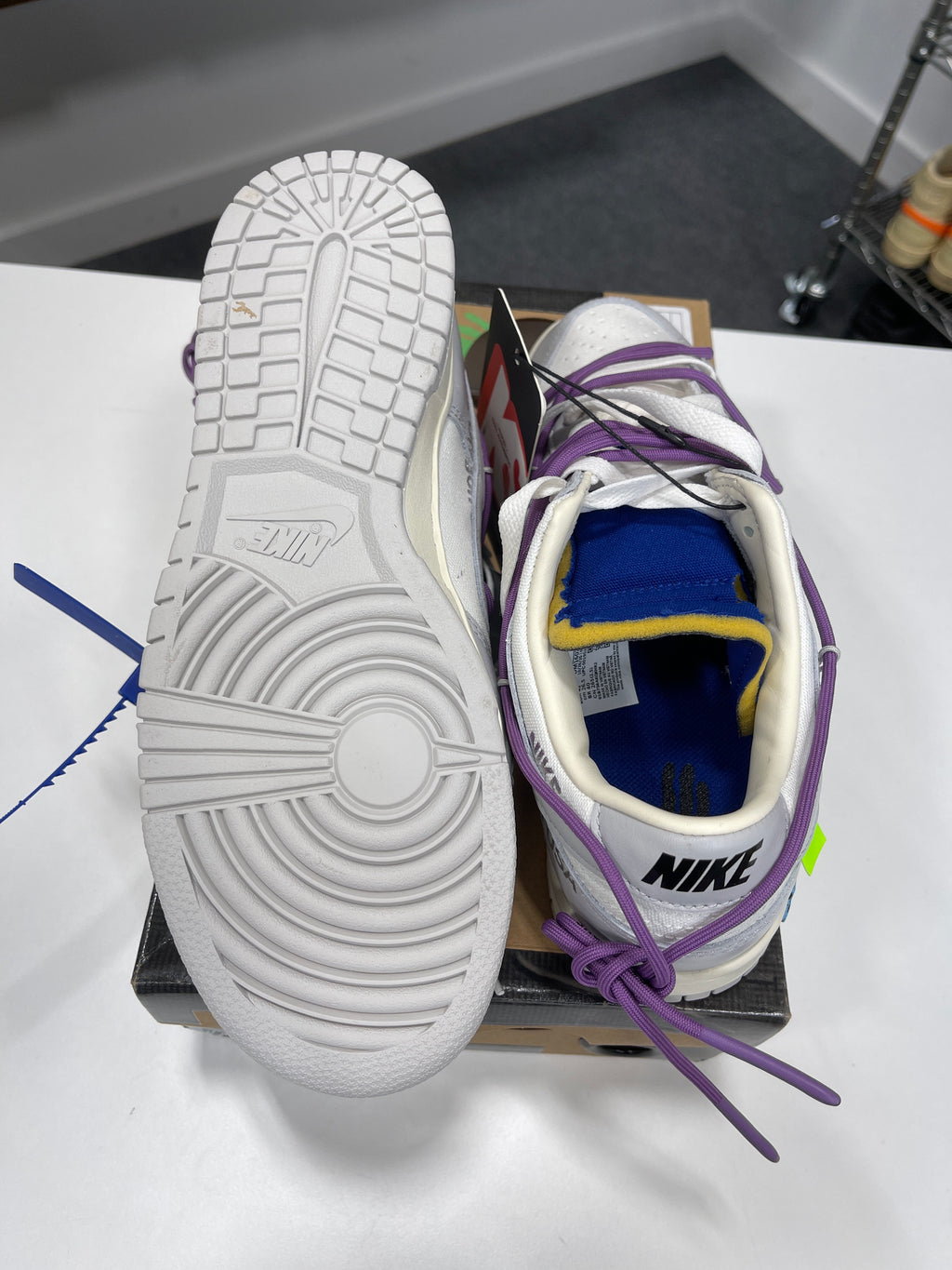Nike Dunk Low Off-White Lot 48/50 - Sz 8.5