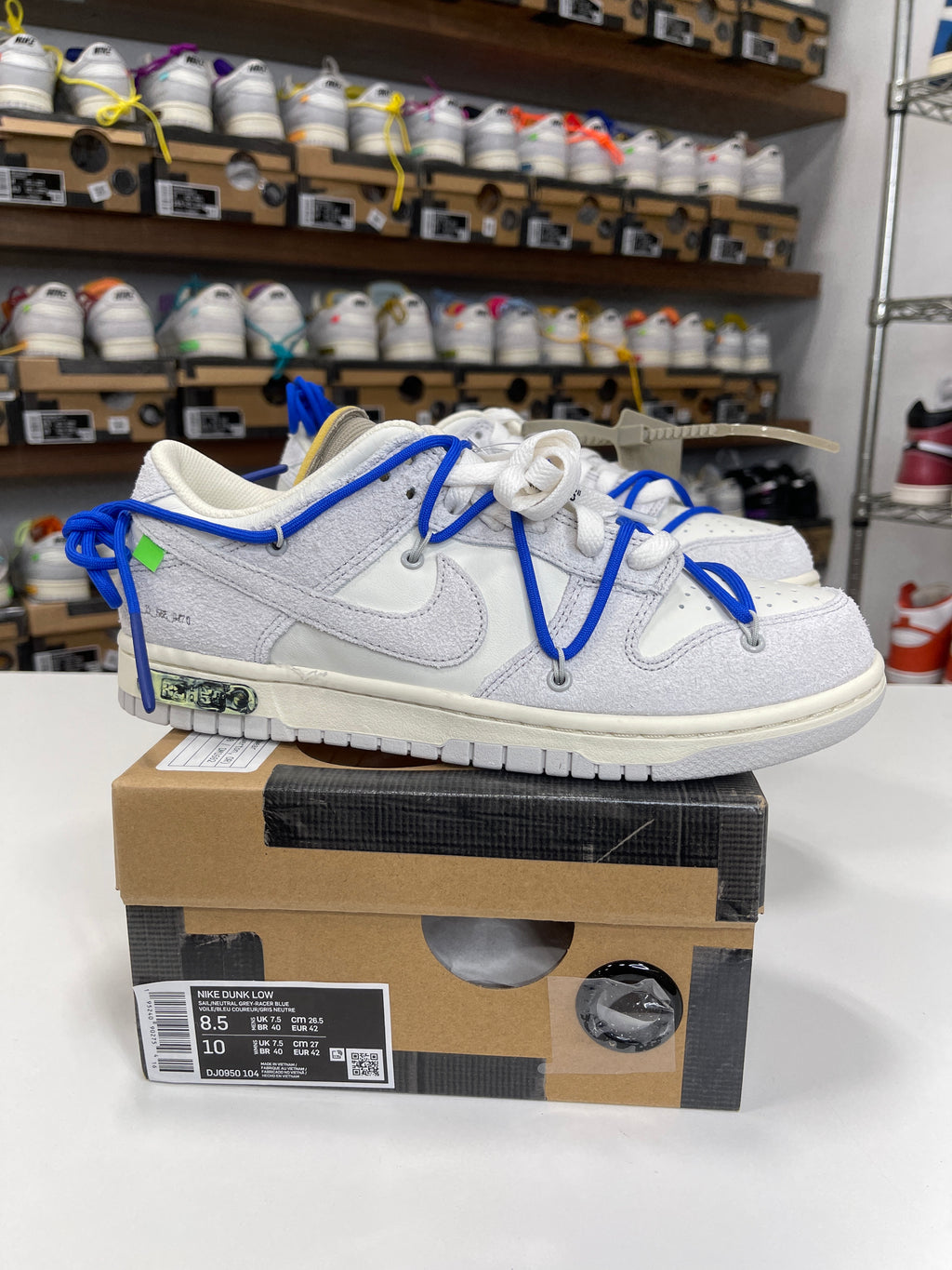 Nike Dunk Low Off-White Lot 32/50 - Sz 8.5