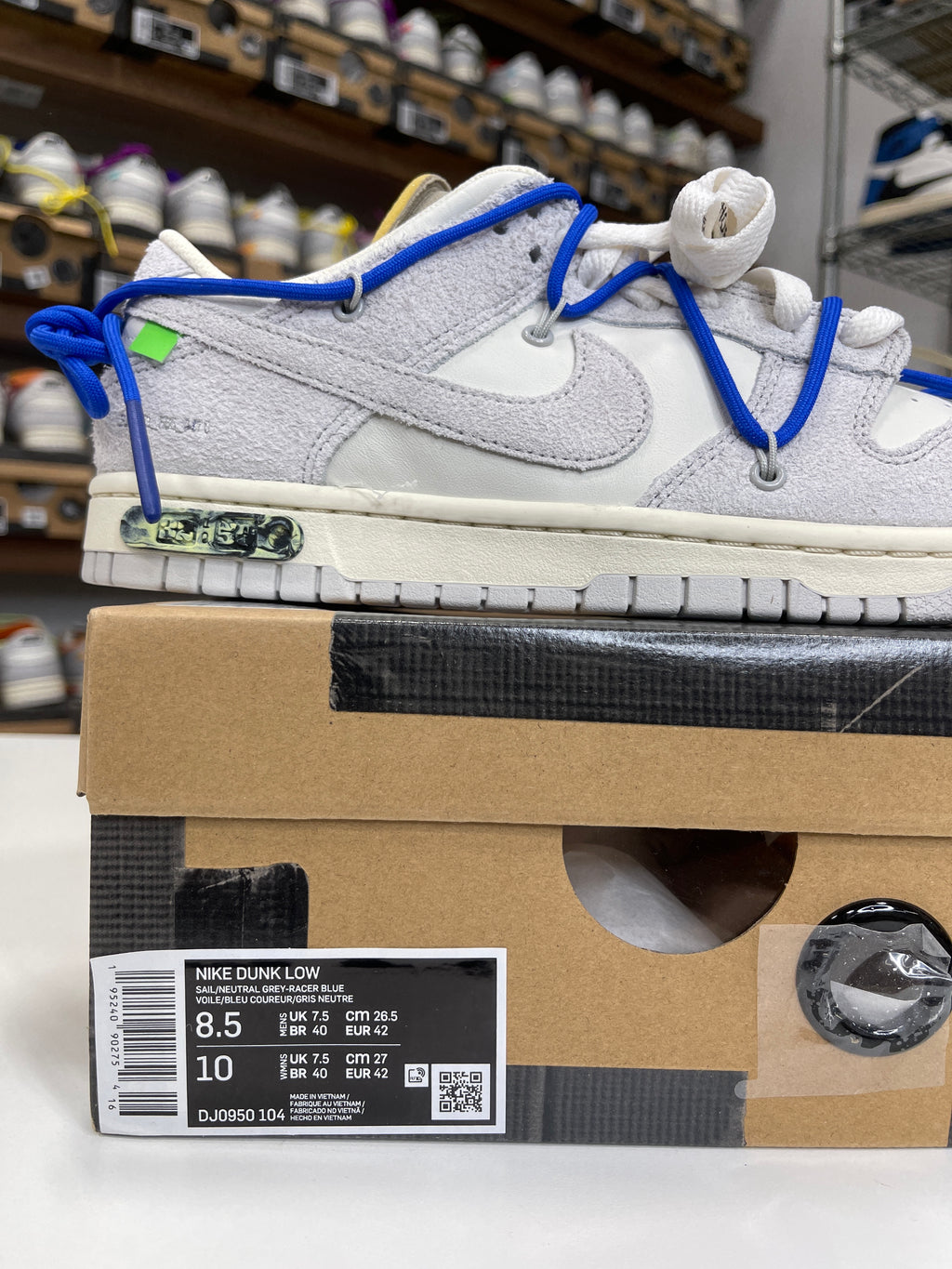 Nike Dunk Low Off-White Lot 32/50 - Sz 8.5