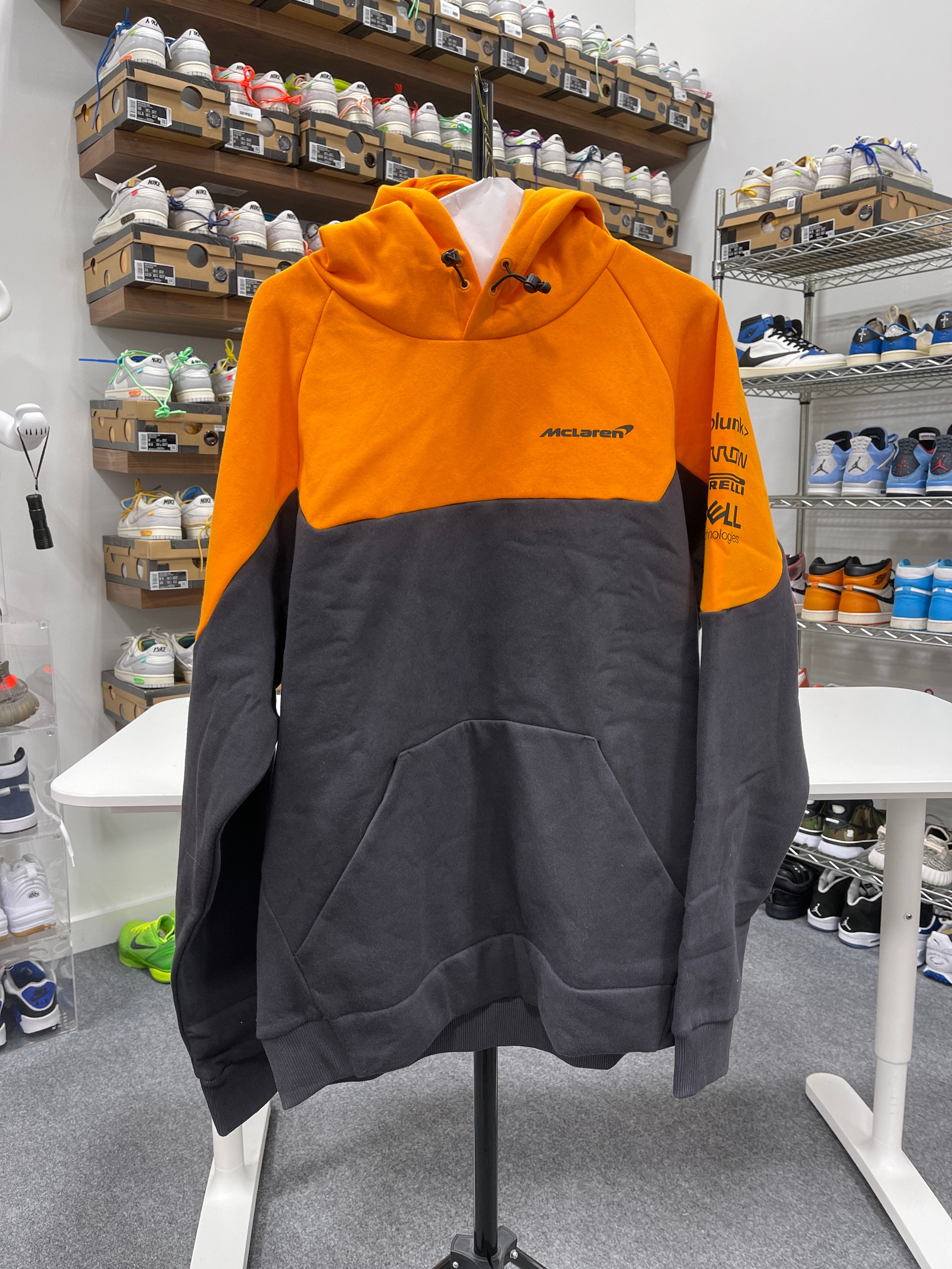 McLaren Racing Hoodie Sz L