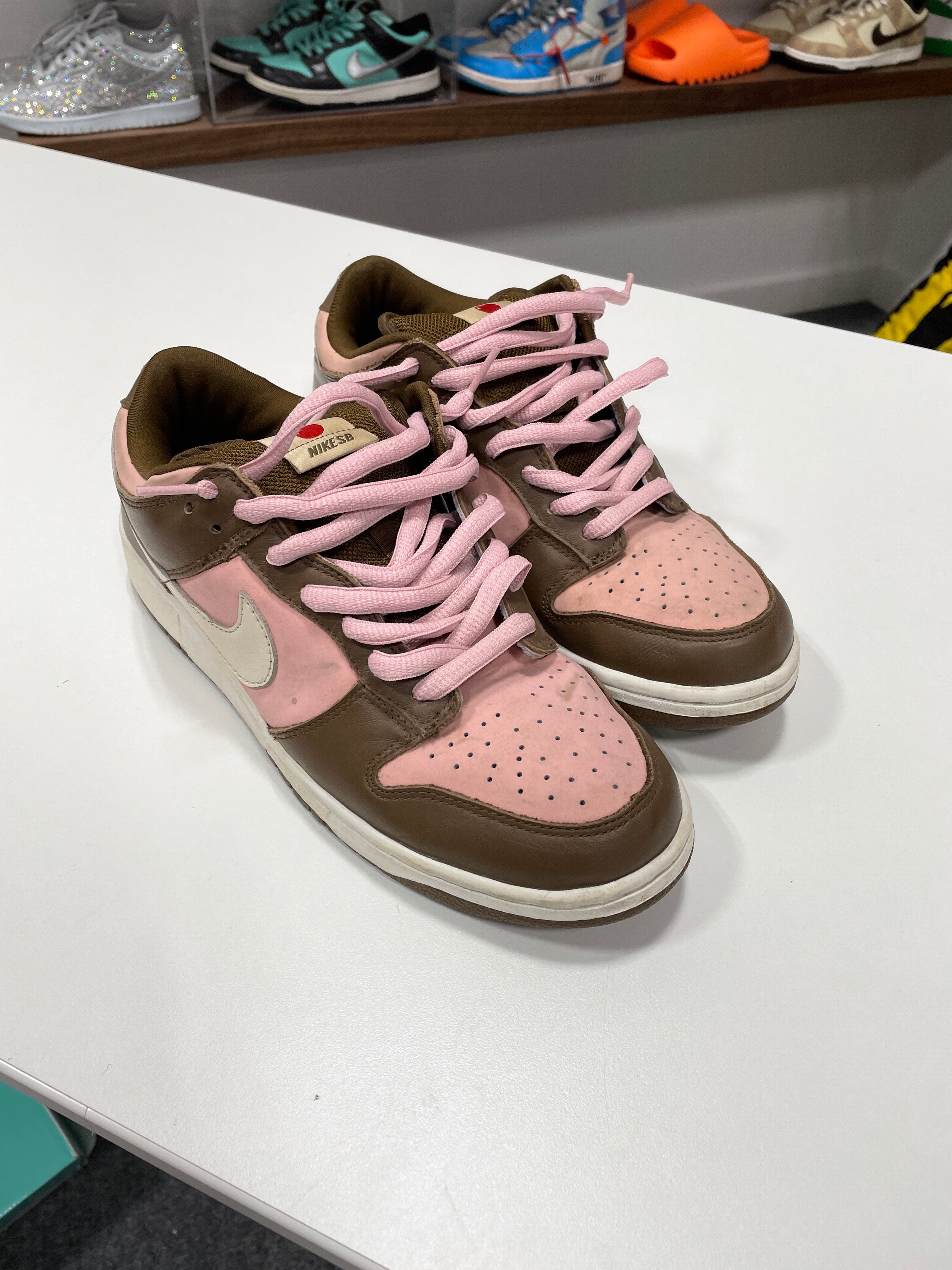 Nike Dunk SB Low Stussy Cherry Sz 9.5 NO BOX