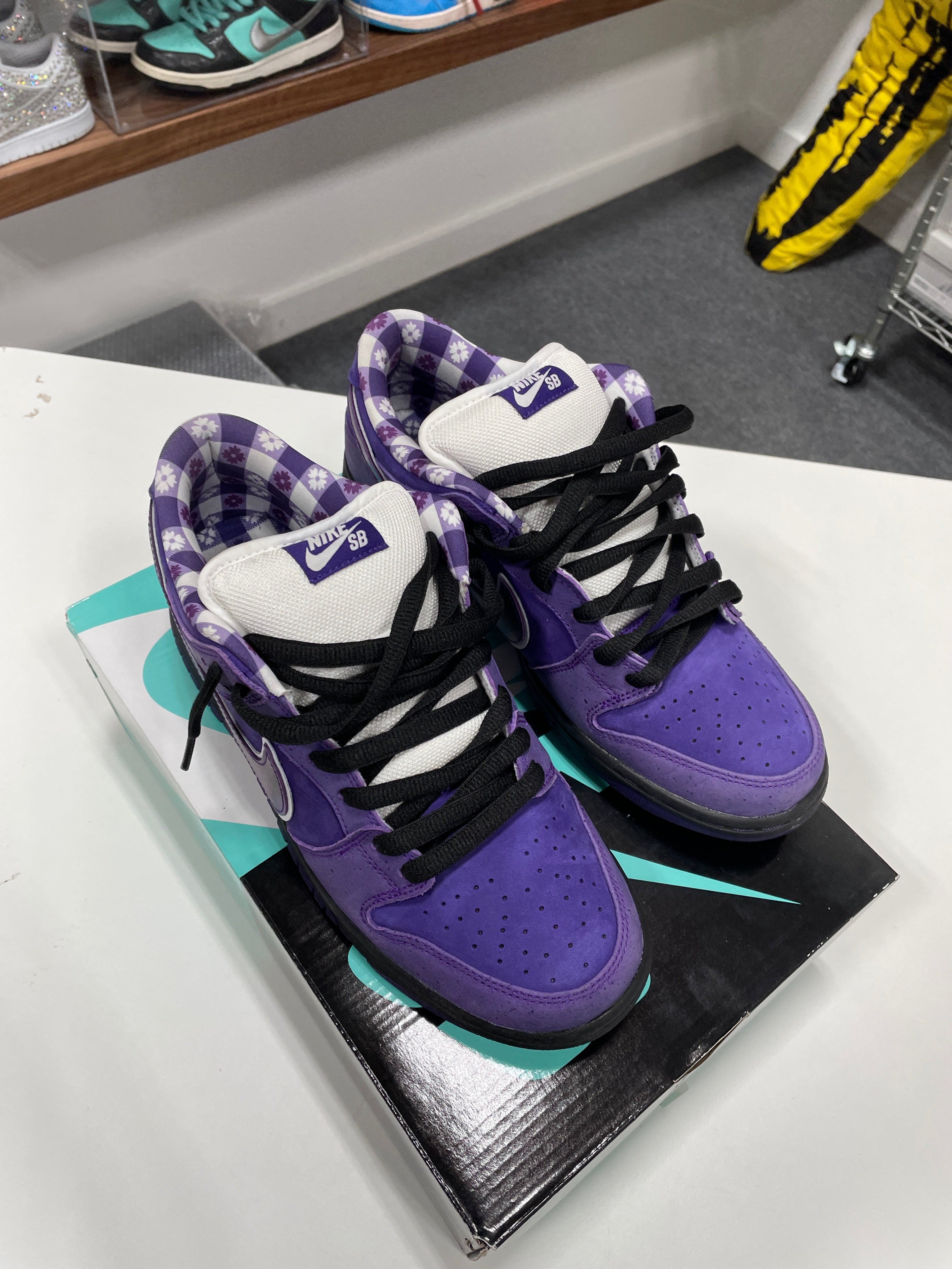 Nike SB Dunk Low Concepts Purple Lobster Sz 10