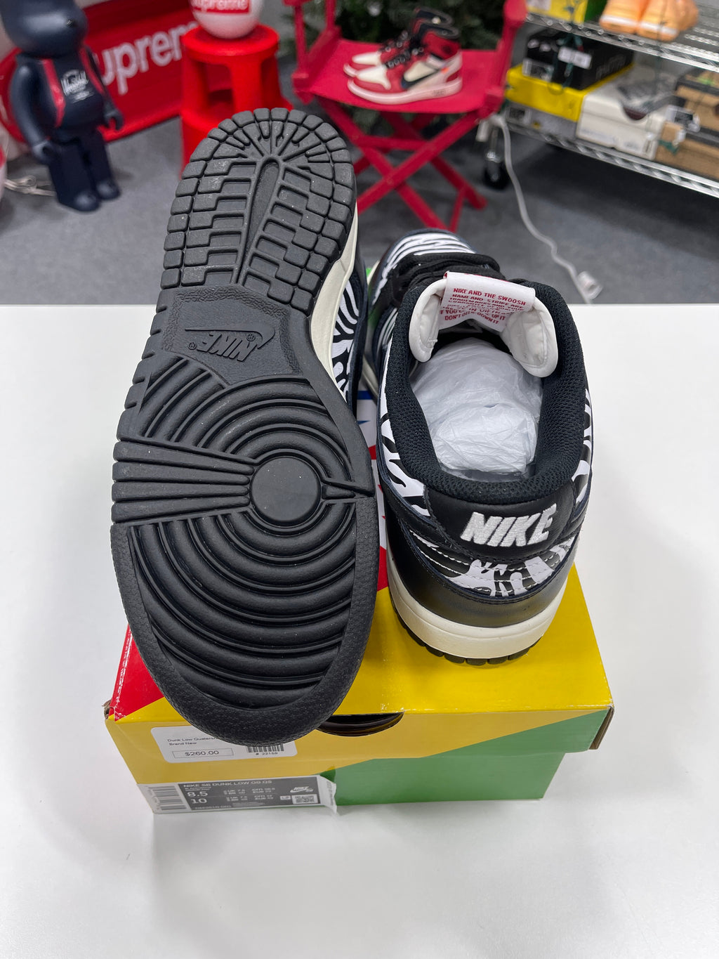 Nike SB Dunk Low "Quarter Snacks" Sz 8.5