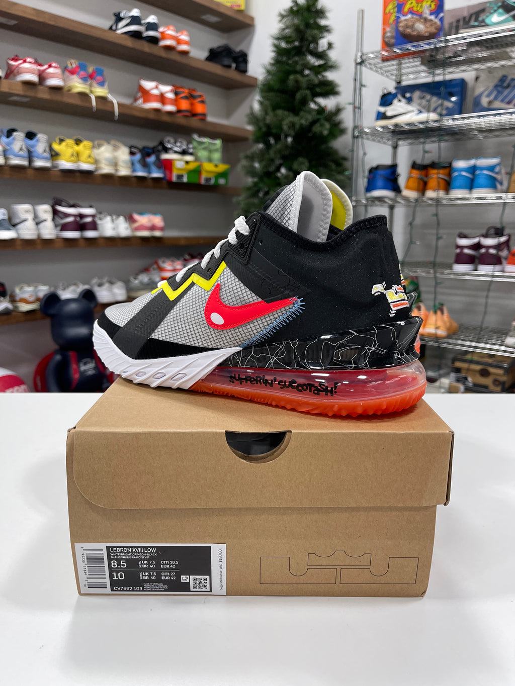 Lebron XVIII Low Space Jam Sz 8.5
