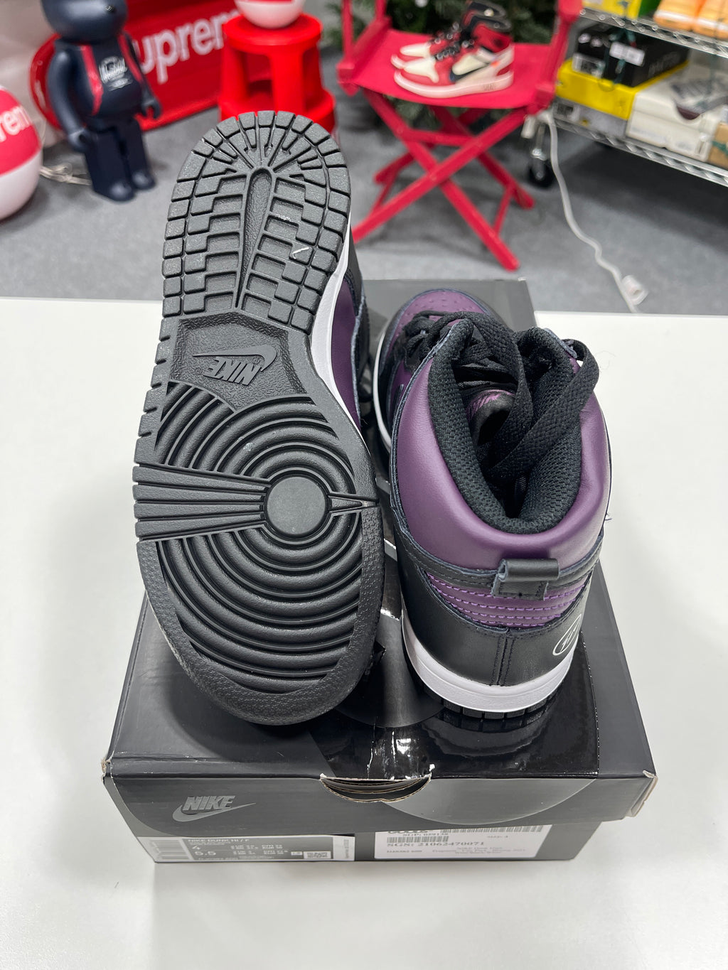 Nike Dunk HI Fragment Sz 4