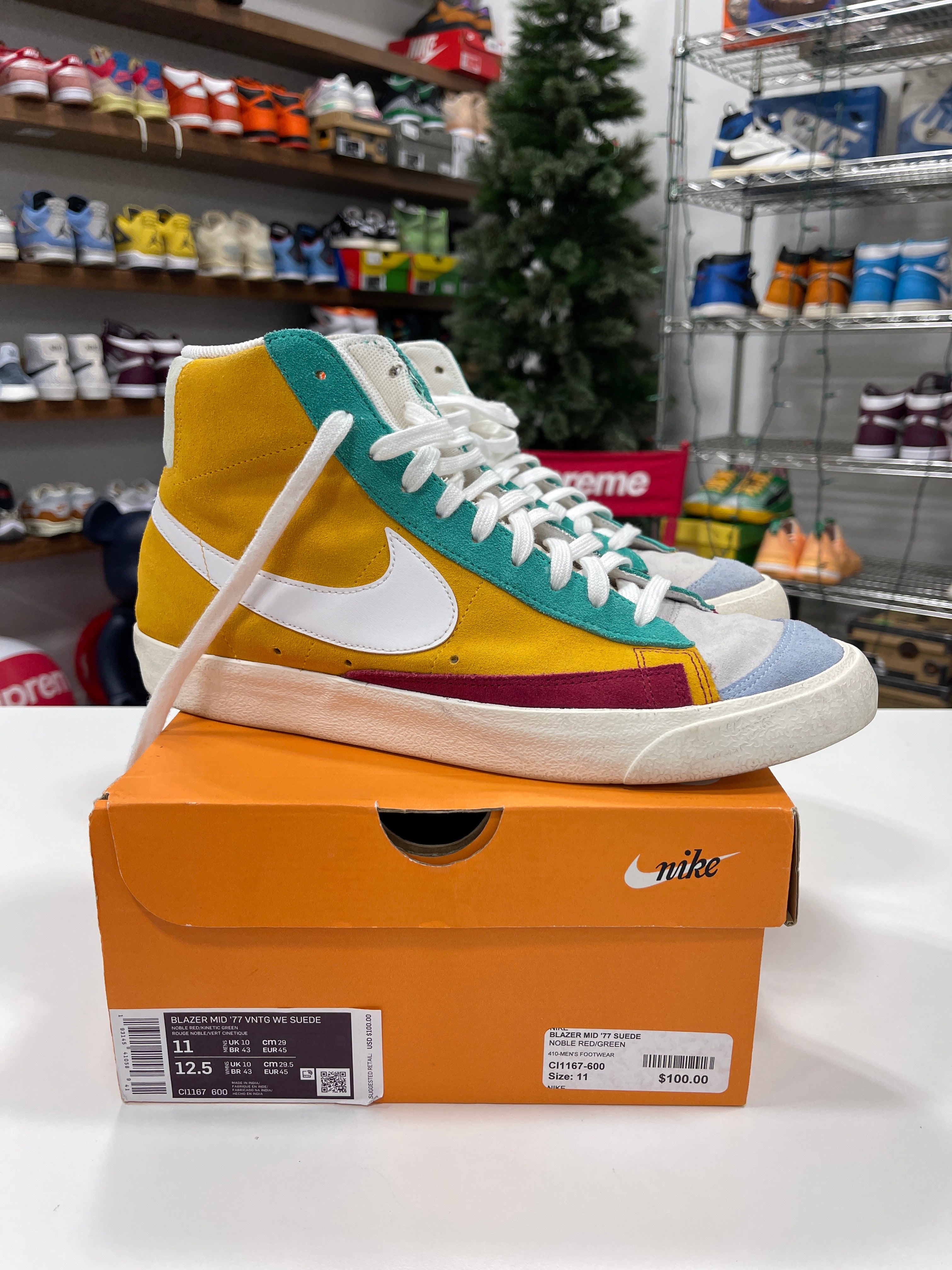 Nike Blazer Mid Suede Sz 11