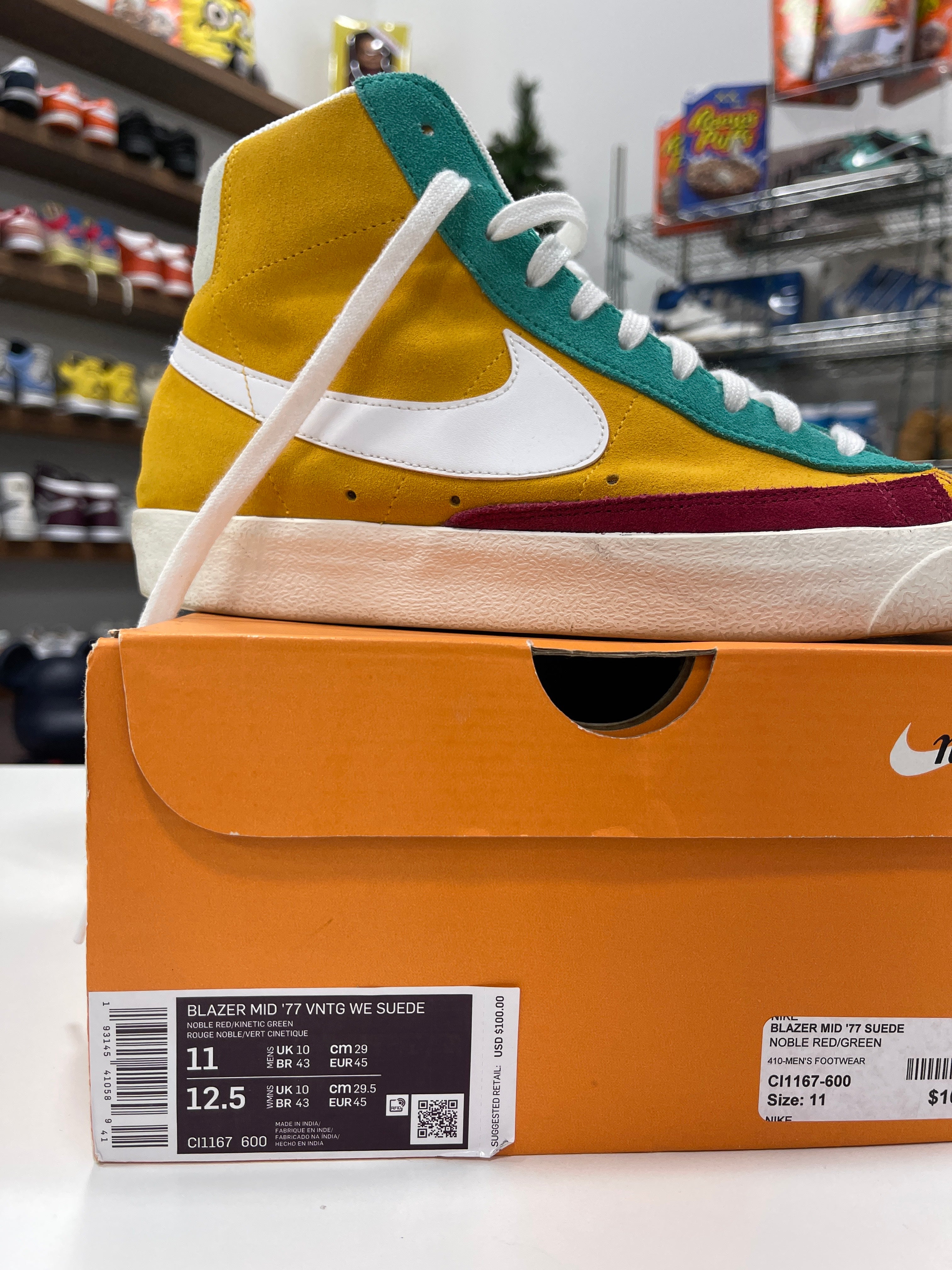 Nike Blazer Mid Suede Sz 11