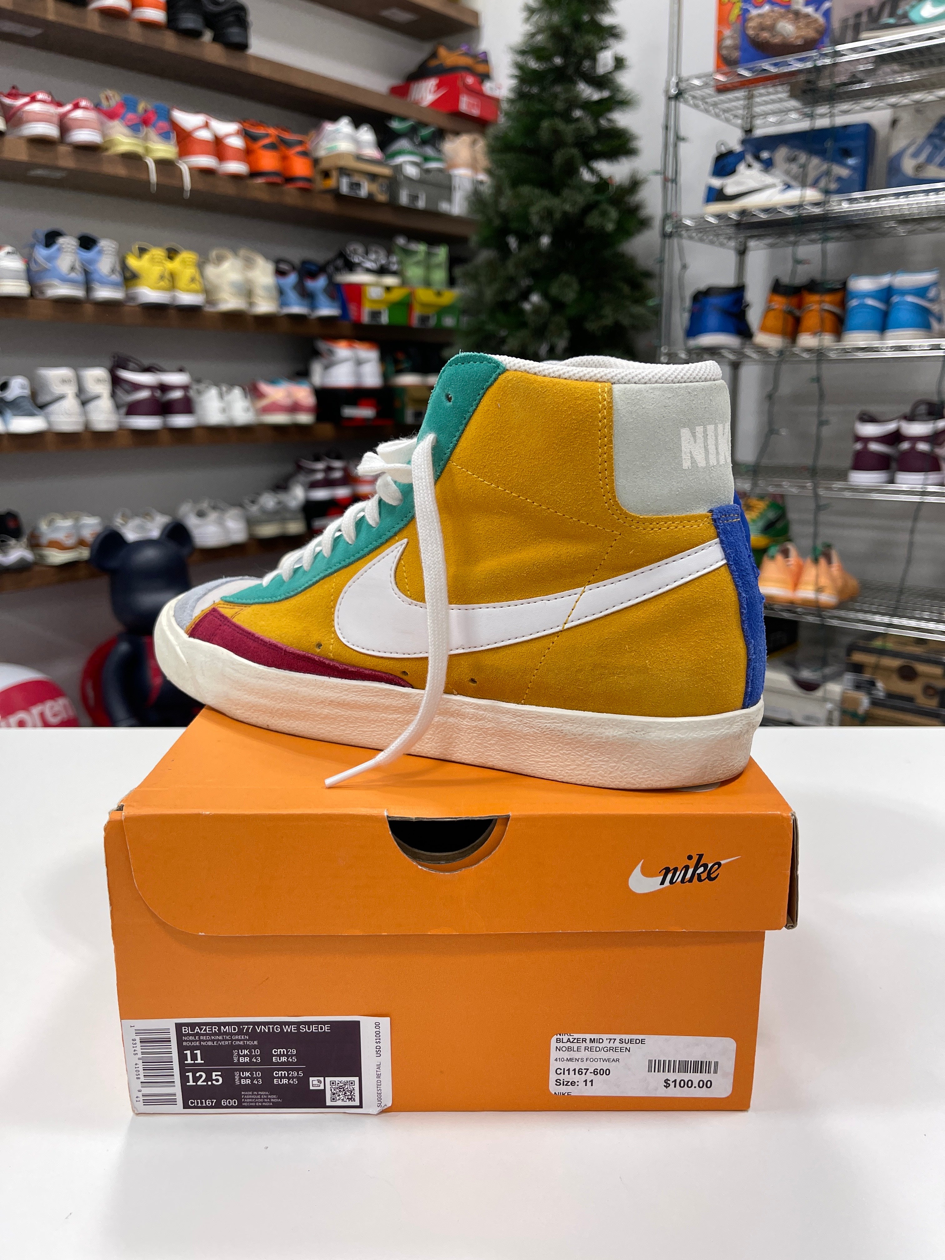 Nike Blazer Mid Suede Sz 11