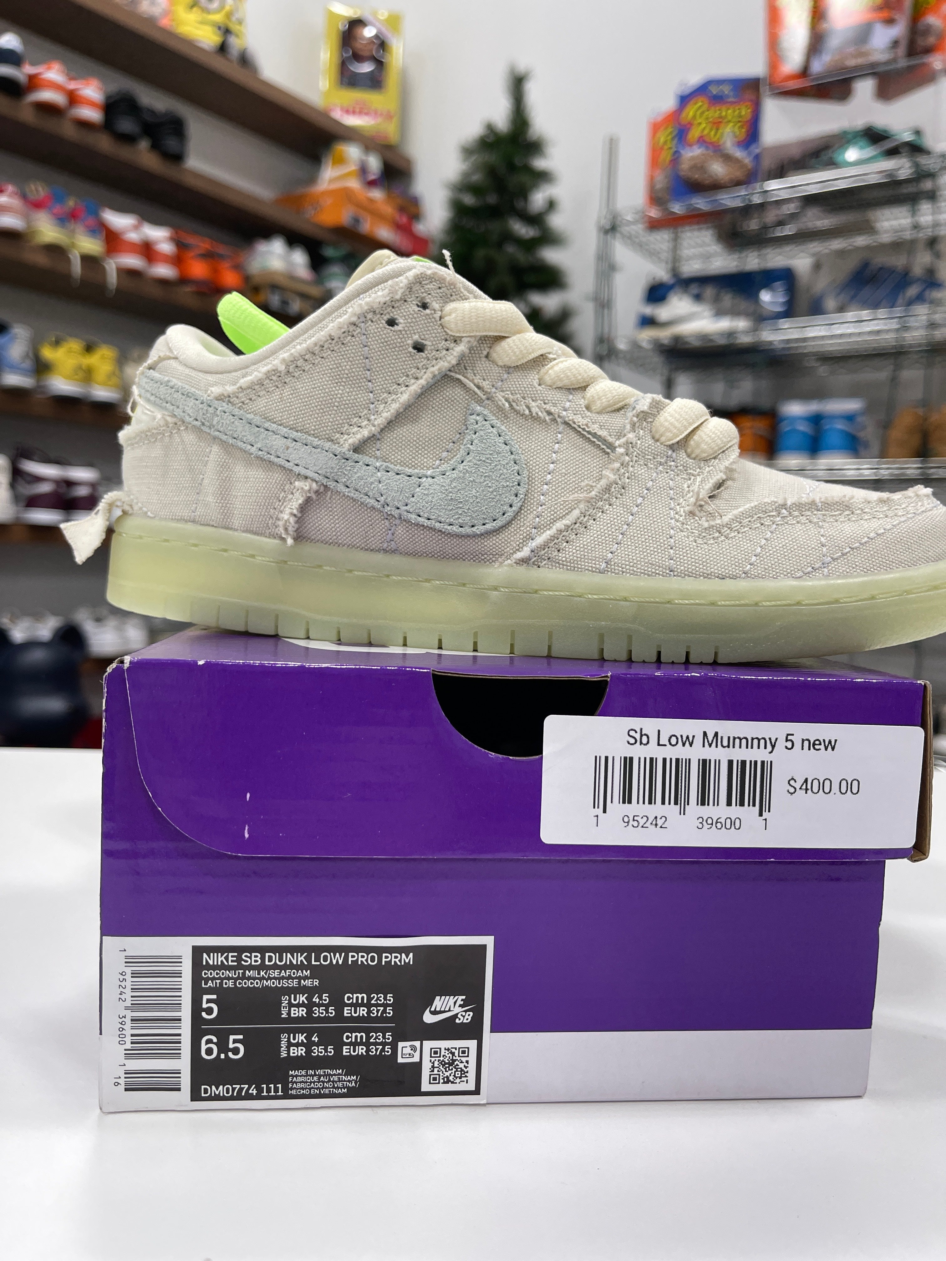 Nike SB Dunk Low "Mummy" Sz 5