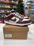 Nike SB Dunk Low Supreme Sz 9.5 Rep Box