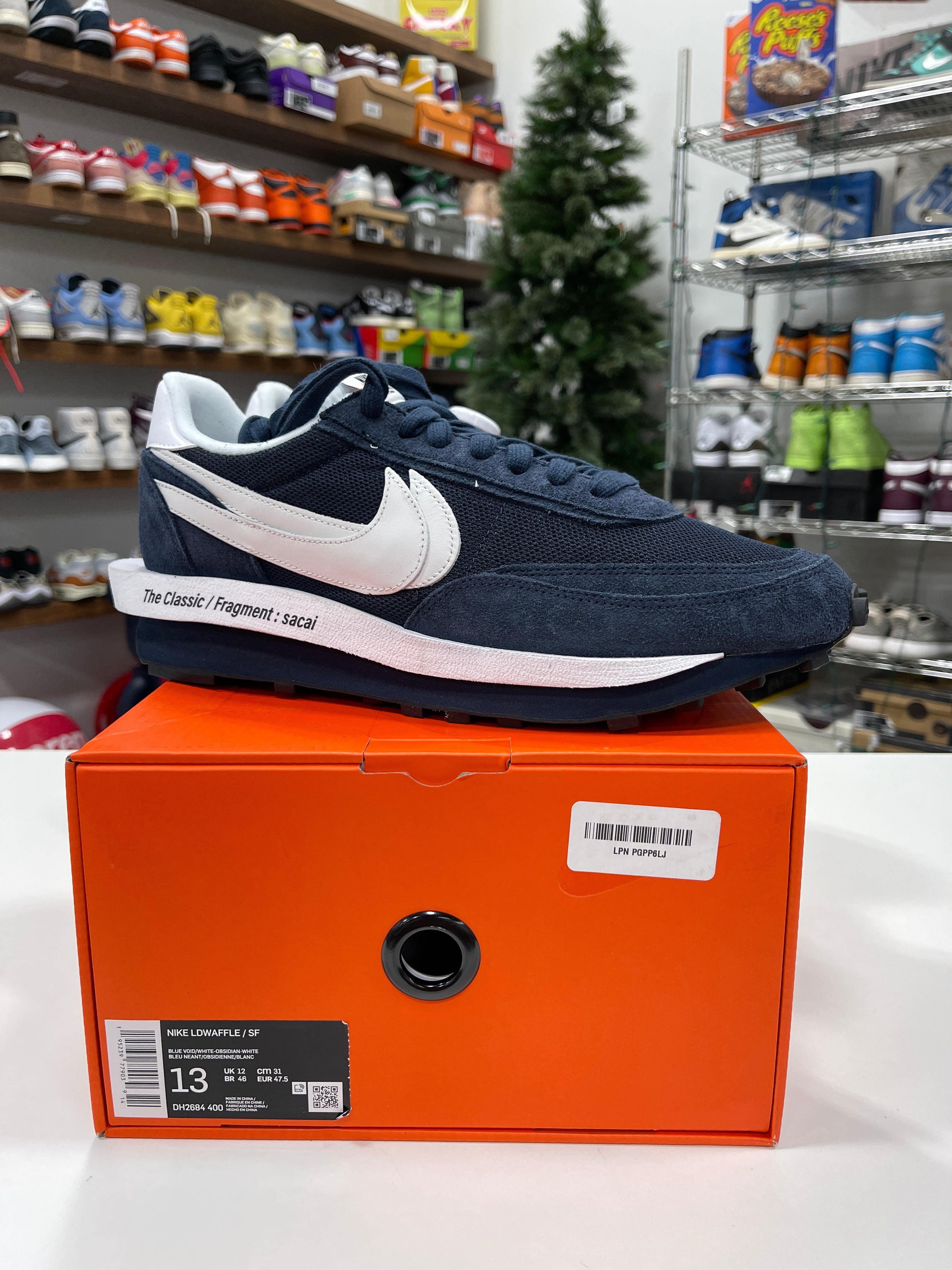Nike Sacai LDWaffle Blue Void Sz 13
