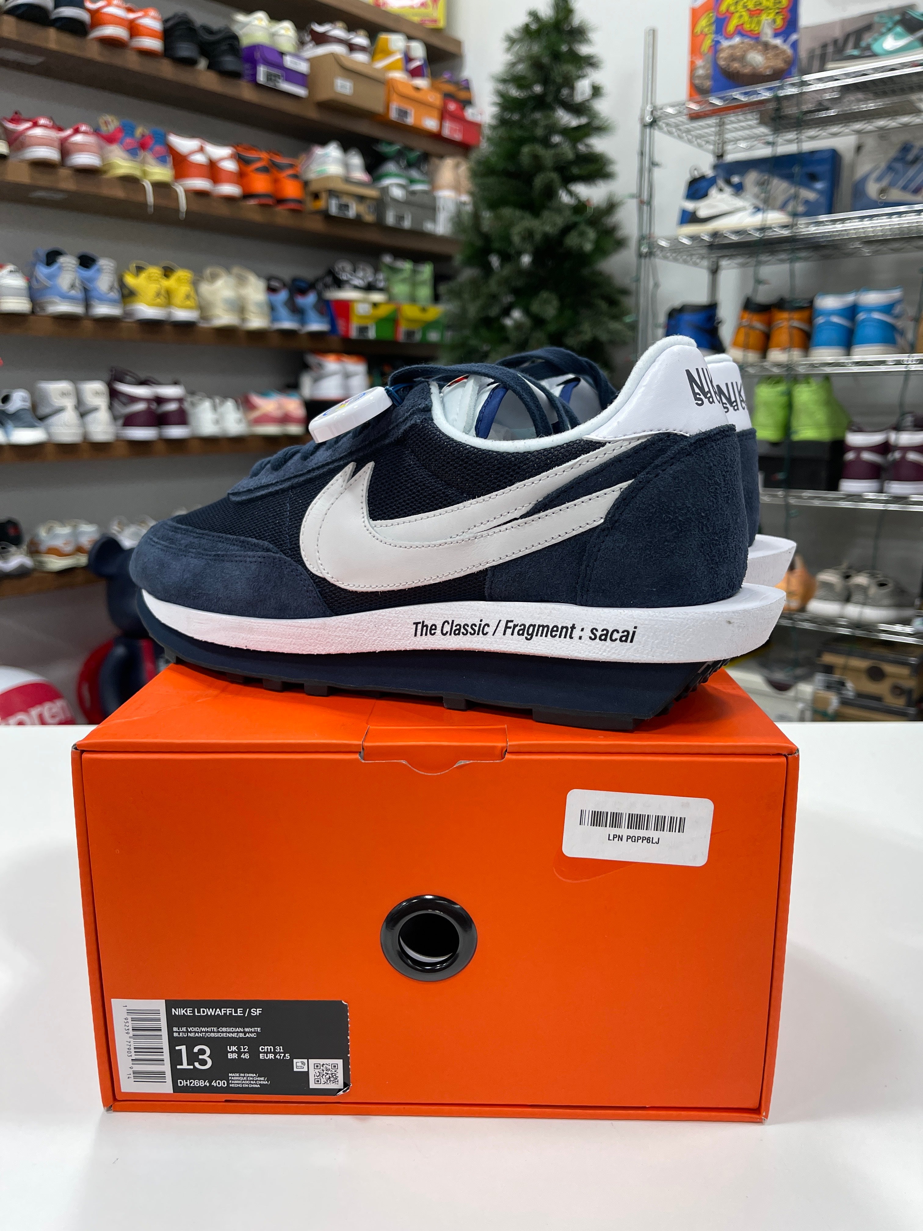 Nike Sacai LDWaffle Blue Void Sz 13
