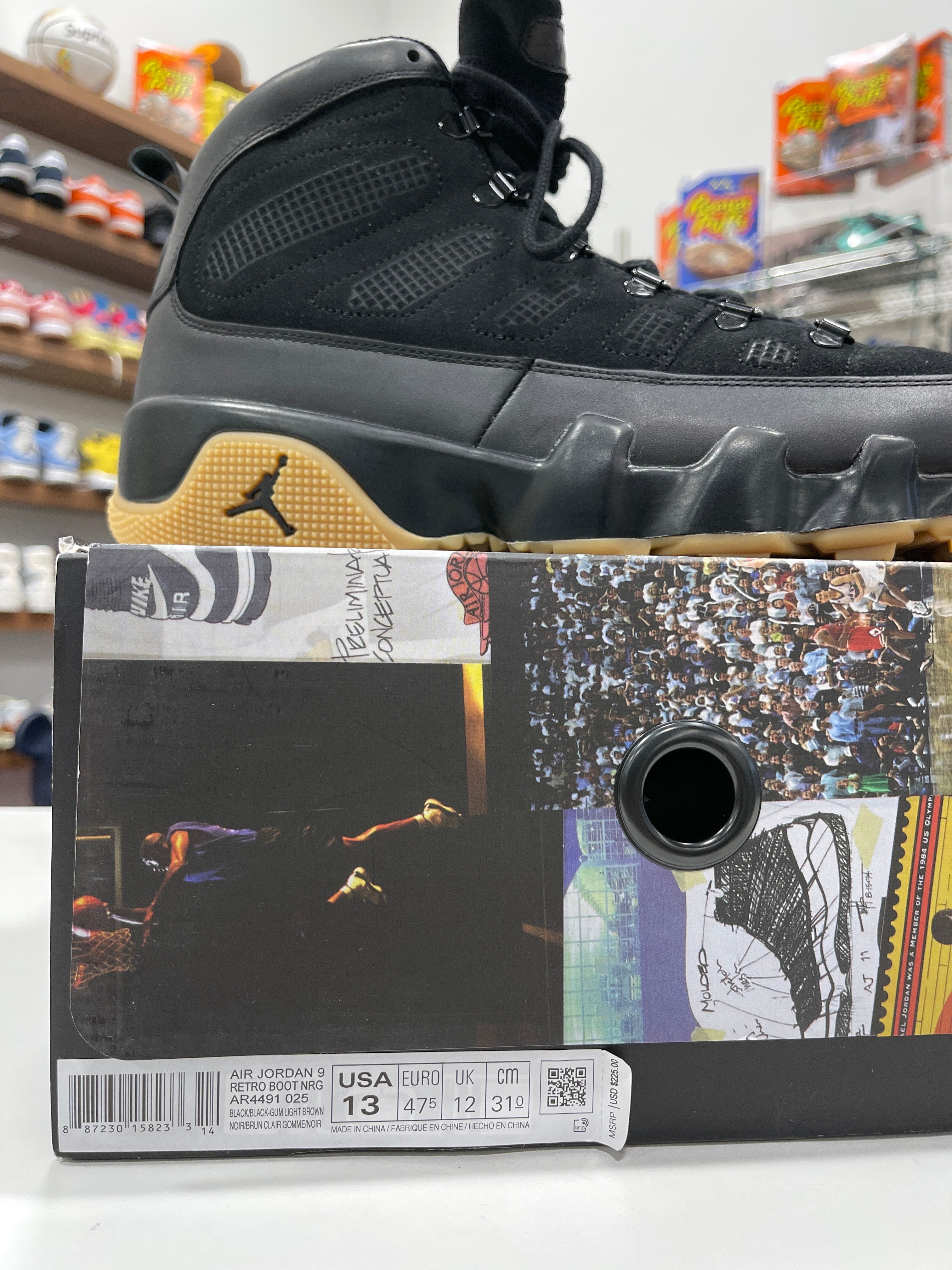 Air Jordan 9 Boot NRG Sz 13