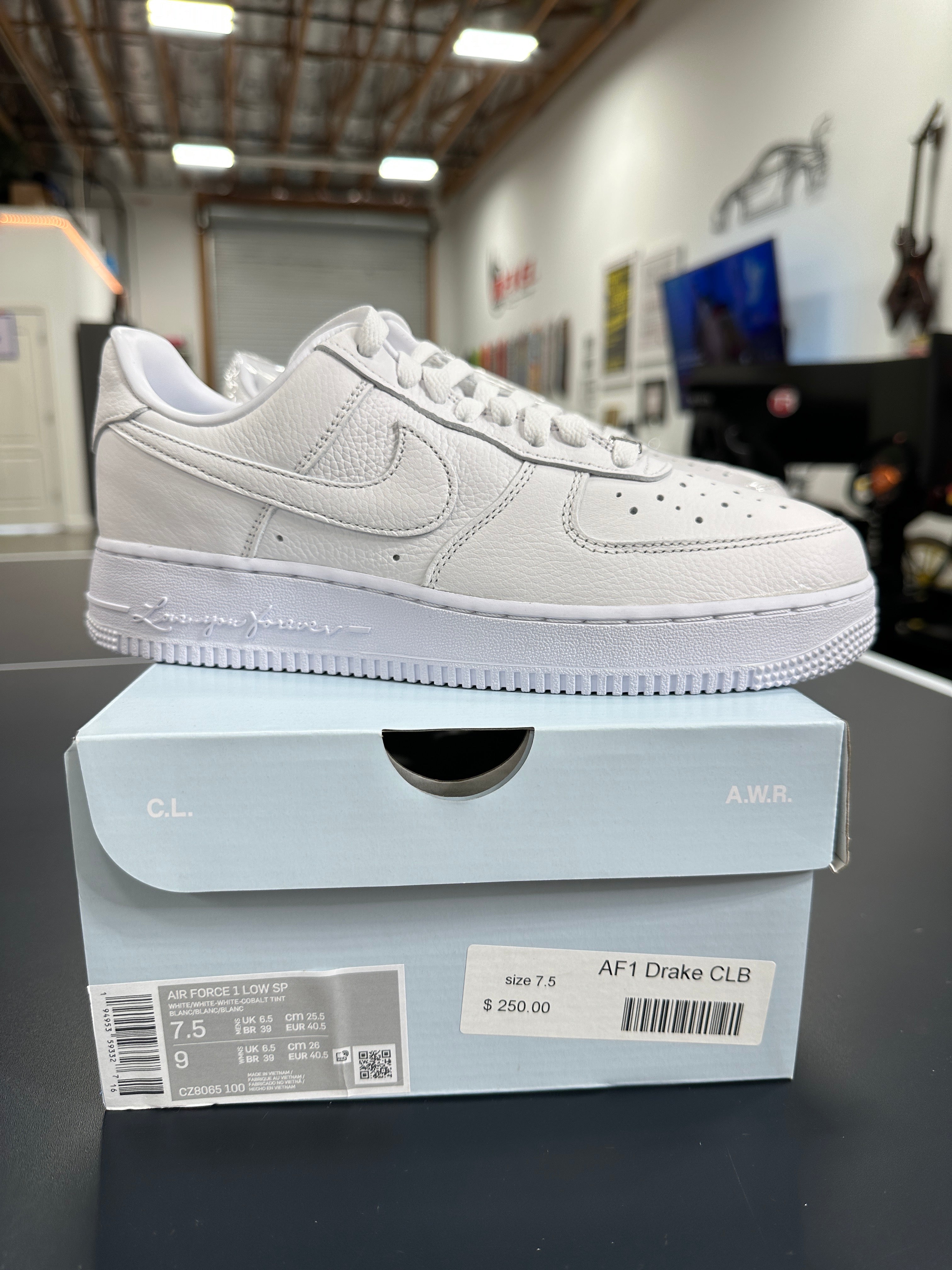 CLB Nike Air Force 1 Sz 7.5