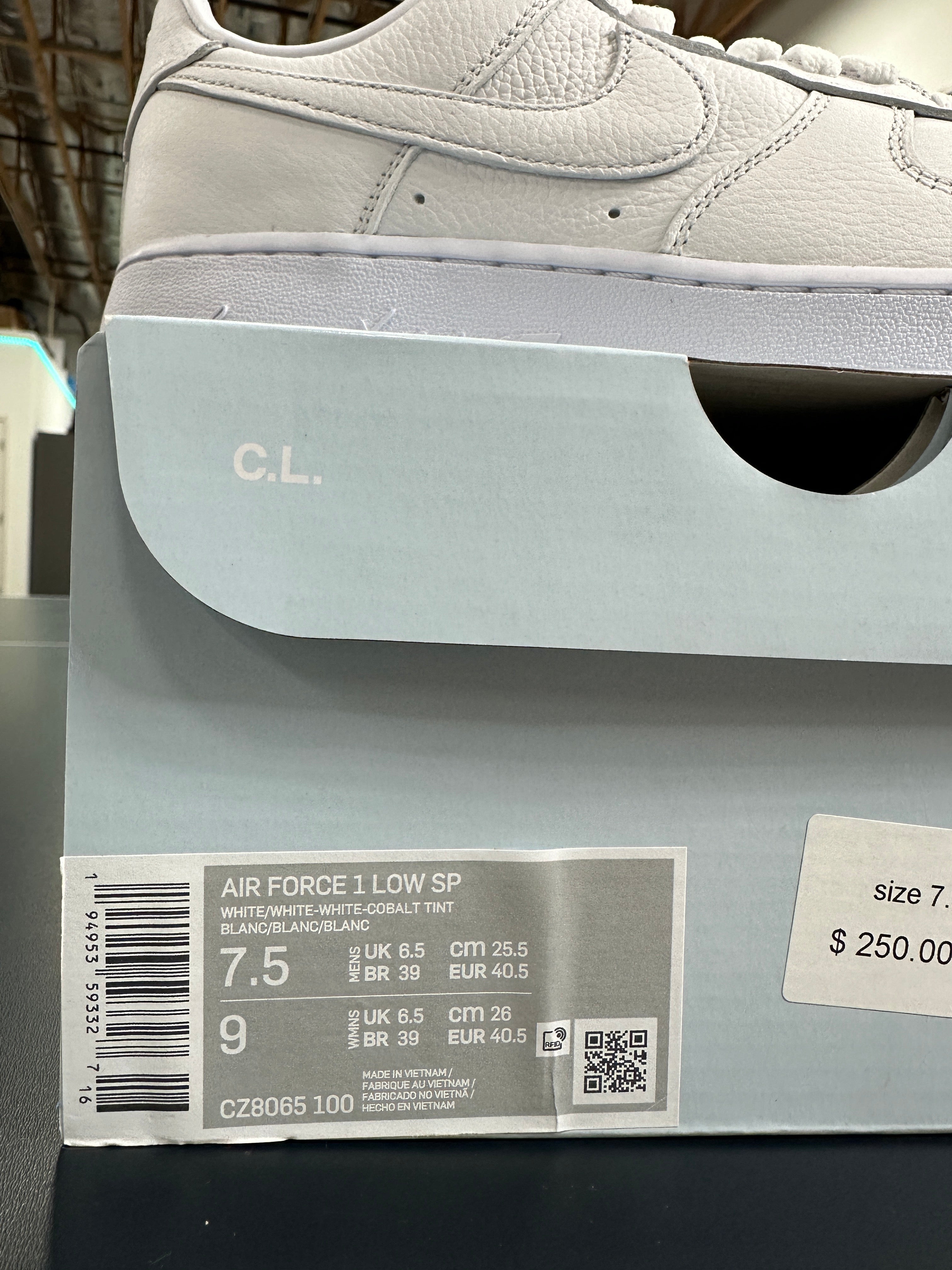 CLB Nike Air Force 1 Sz 7.5