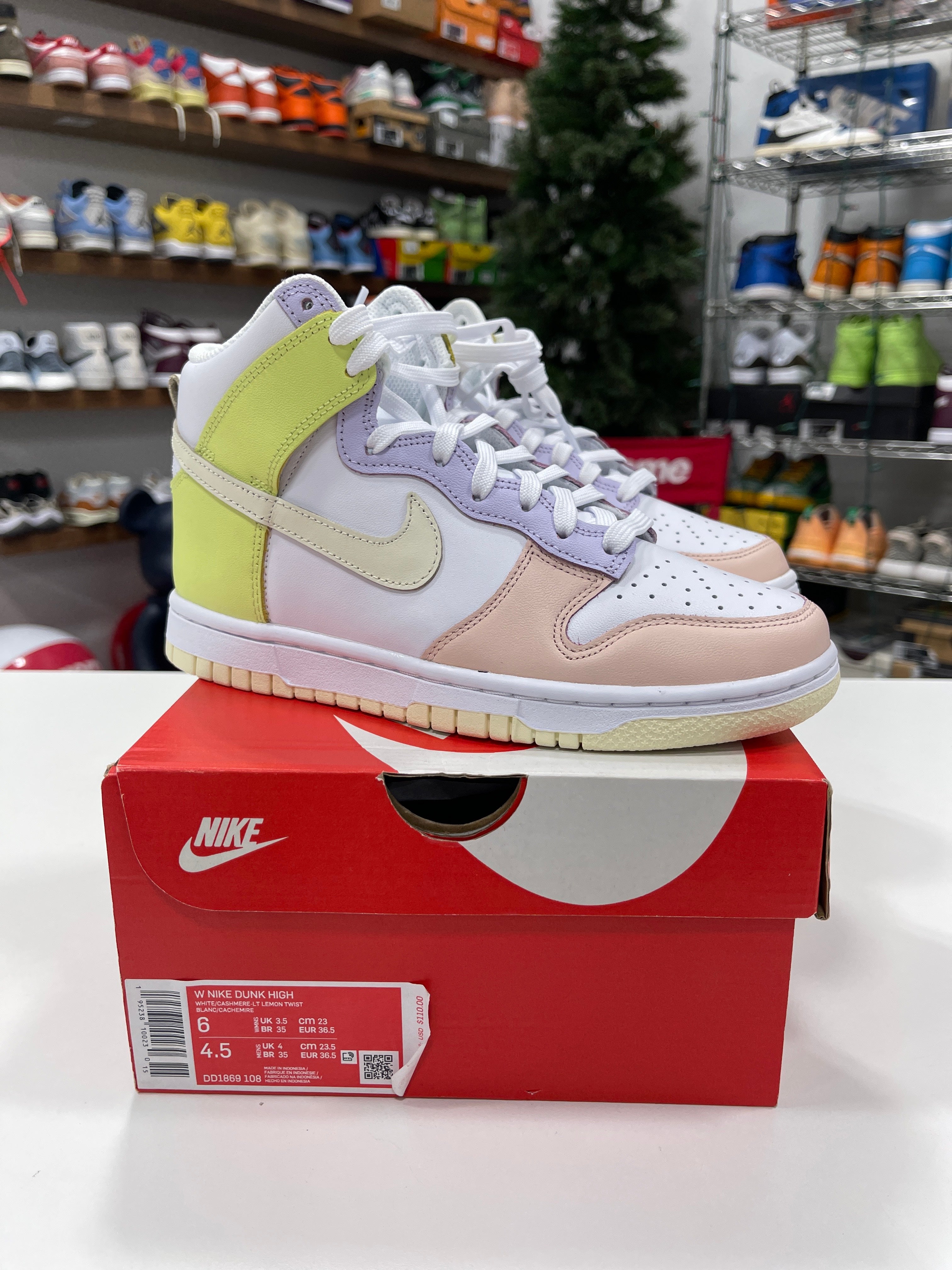 Wmns Nike Dunk High "Cashmere" Sz 6 (W)
