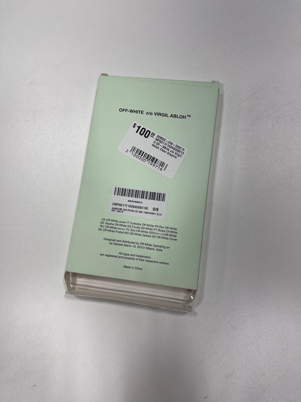 Off White iphone XS Max Phone Case