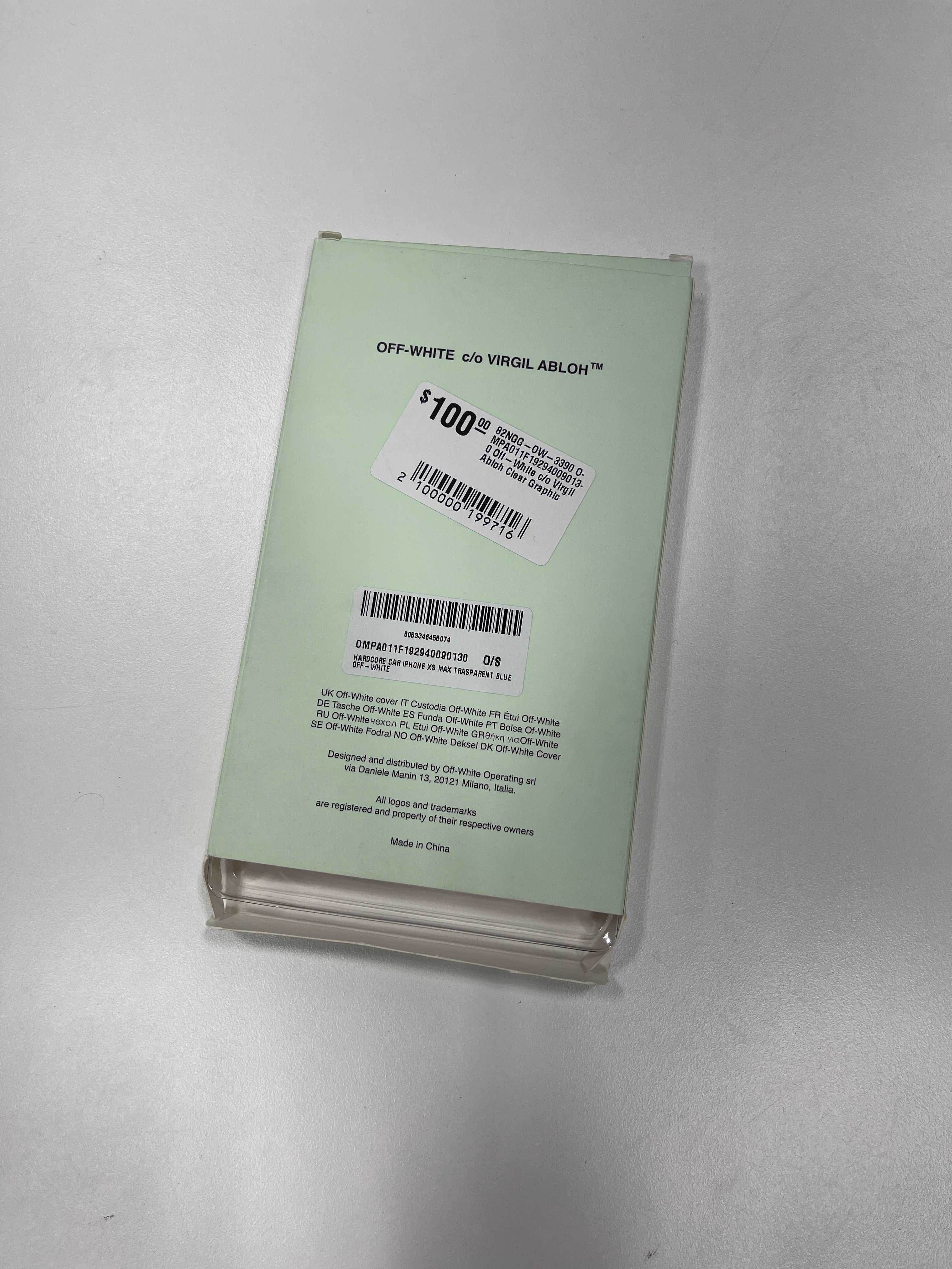 Off White iphone XS Max Phone Case