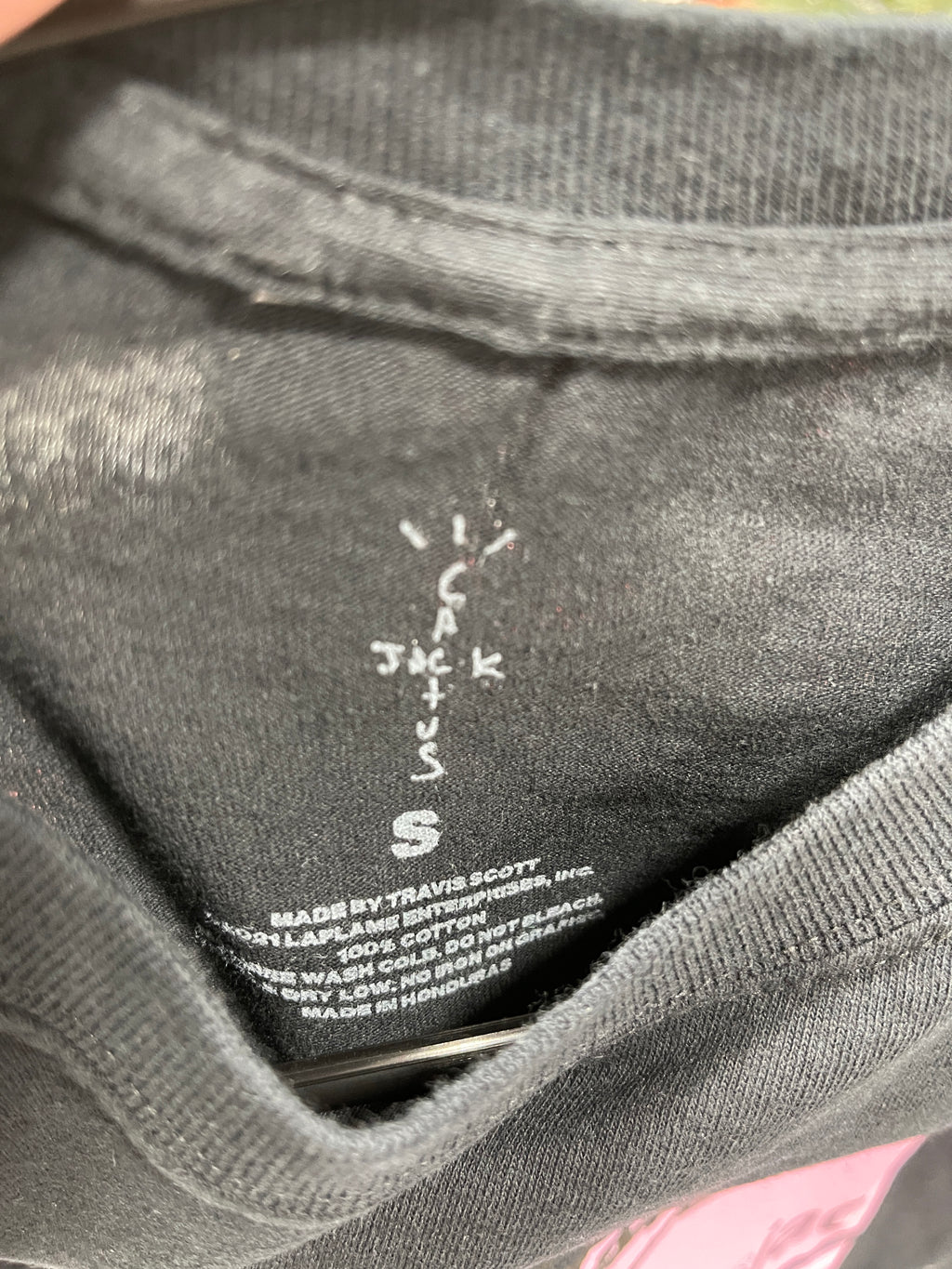 Travis Scott x Fragment T-Shirt Sz S