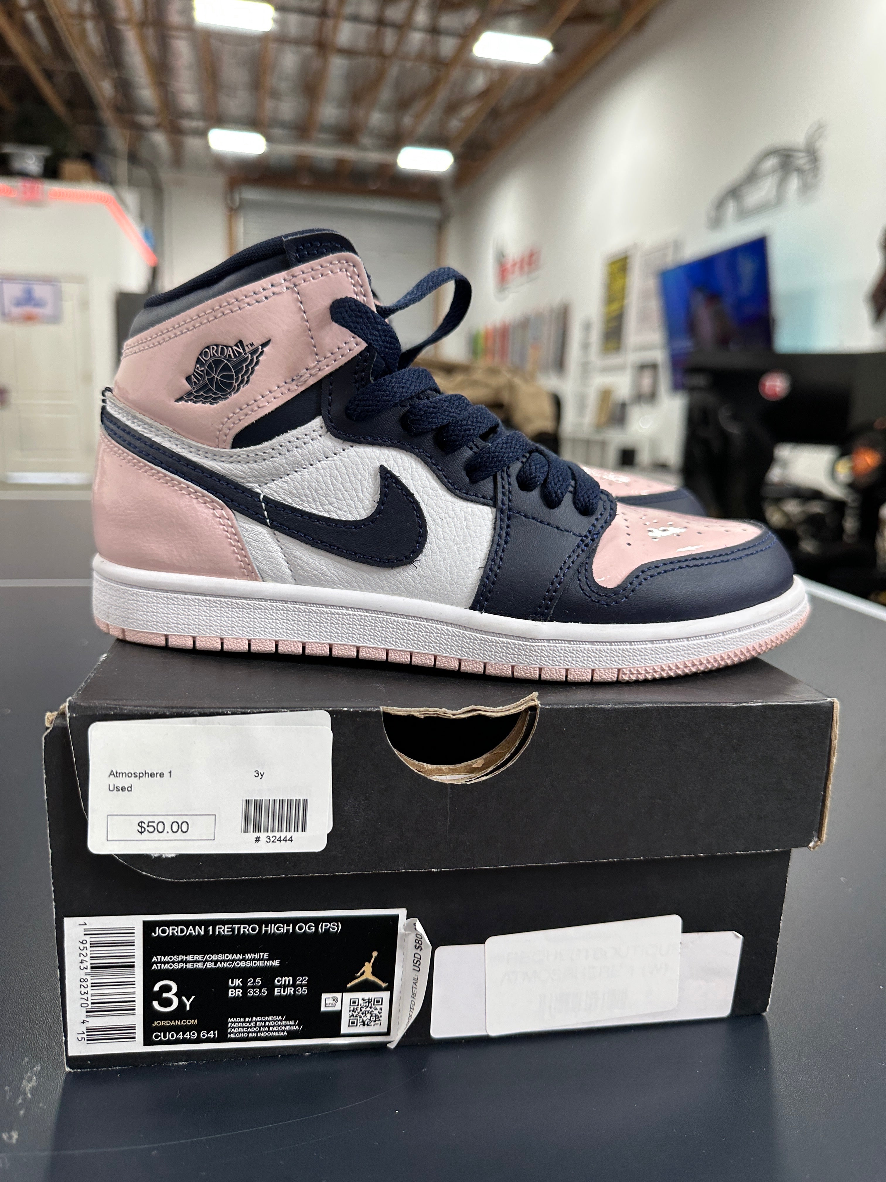 Jordan 1 Atmosphere Sz 3y