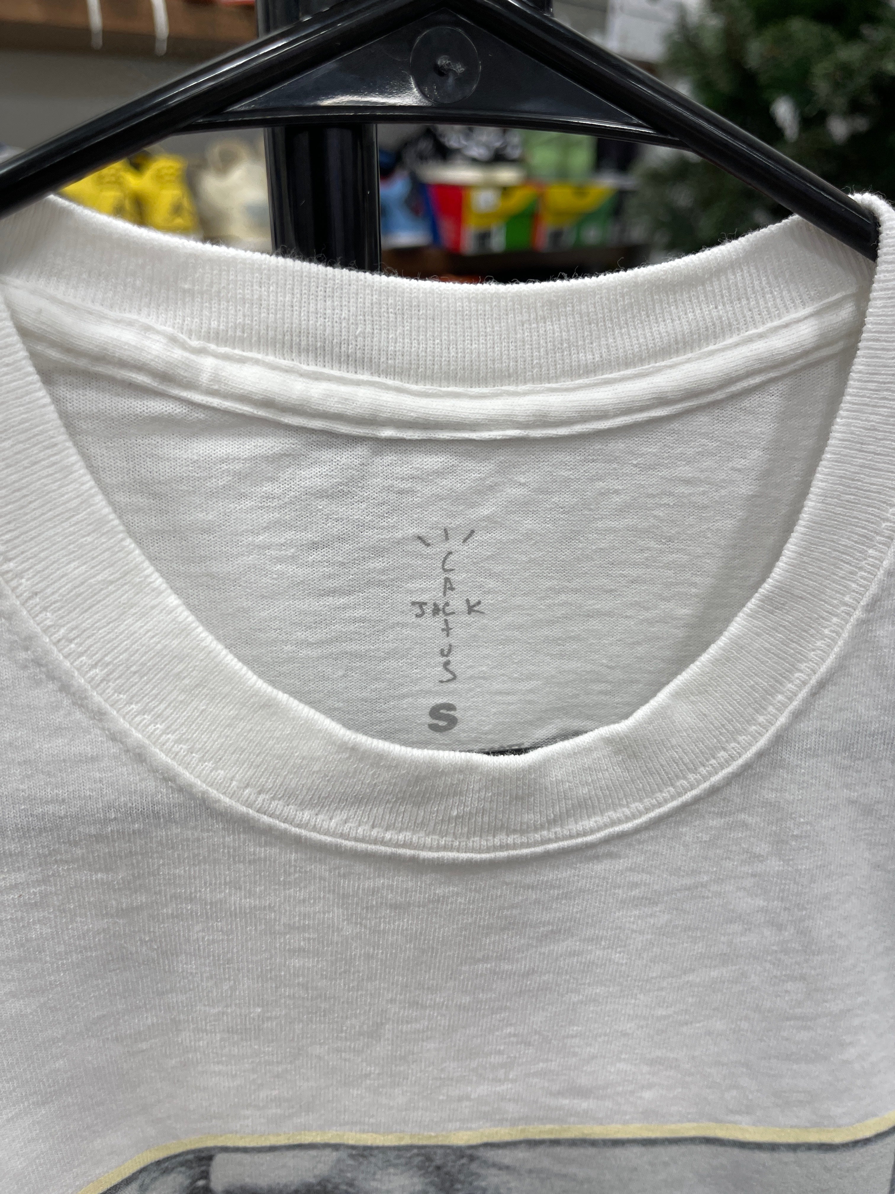 Travis Scott x Fragment T-Shirt Sz S