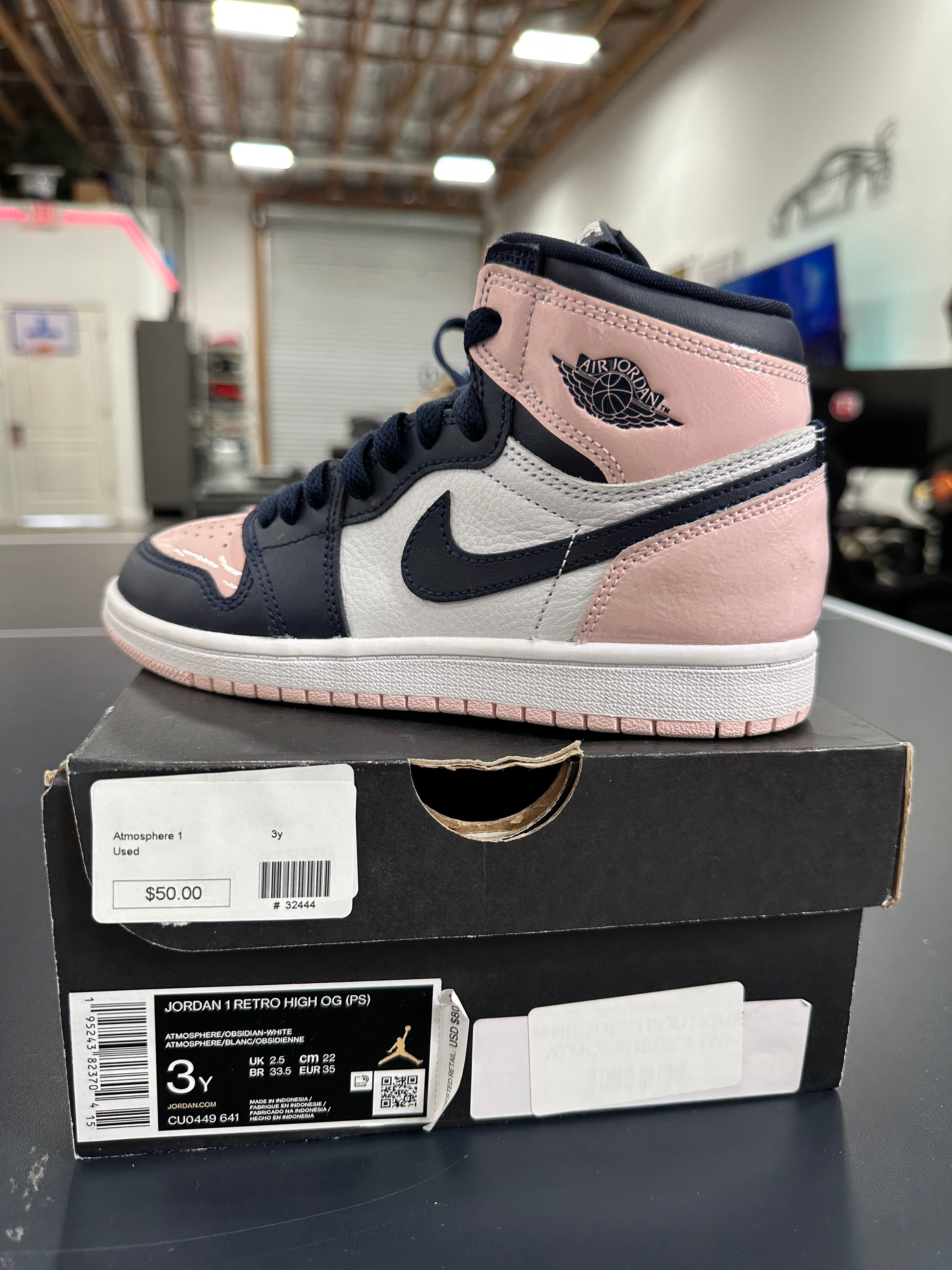 Jordan 1 Atmosphere Sz 3y