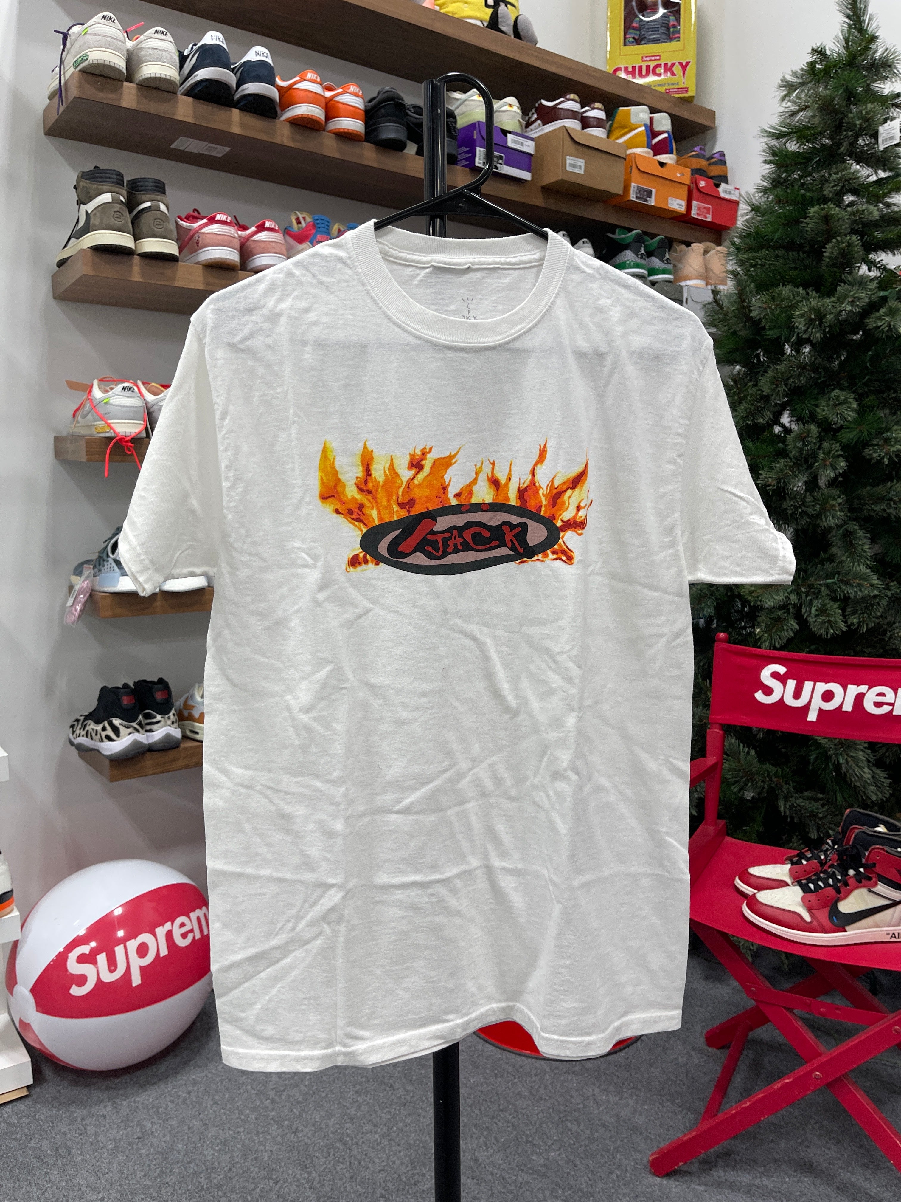 Travis Scott x Fragment T-Shirt Sz S