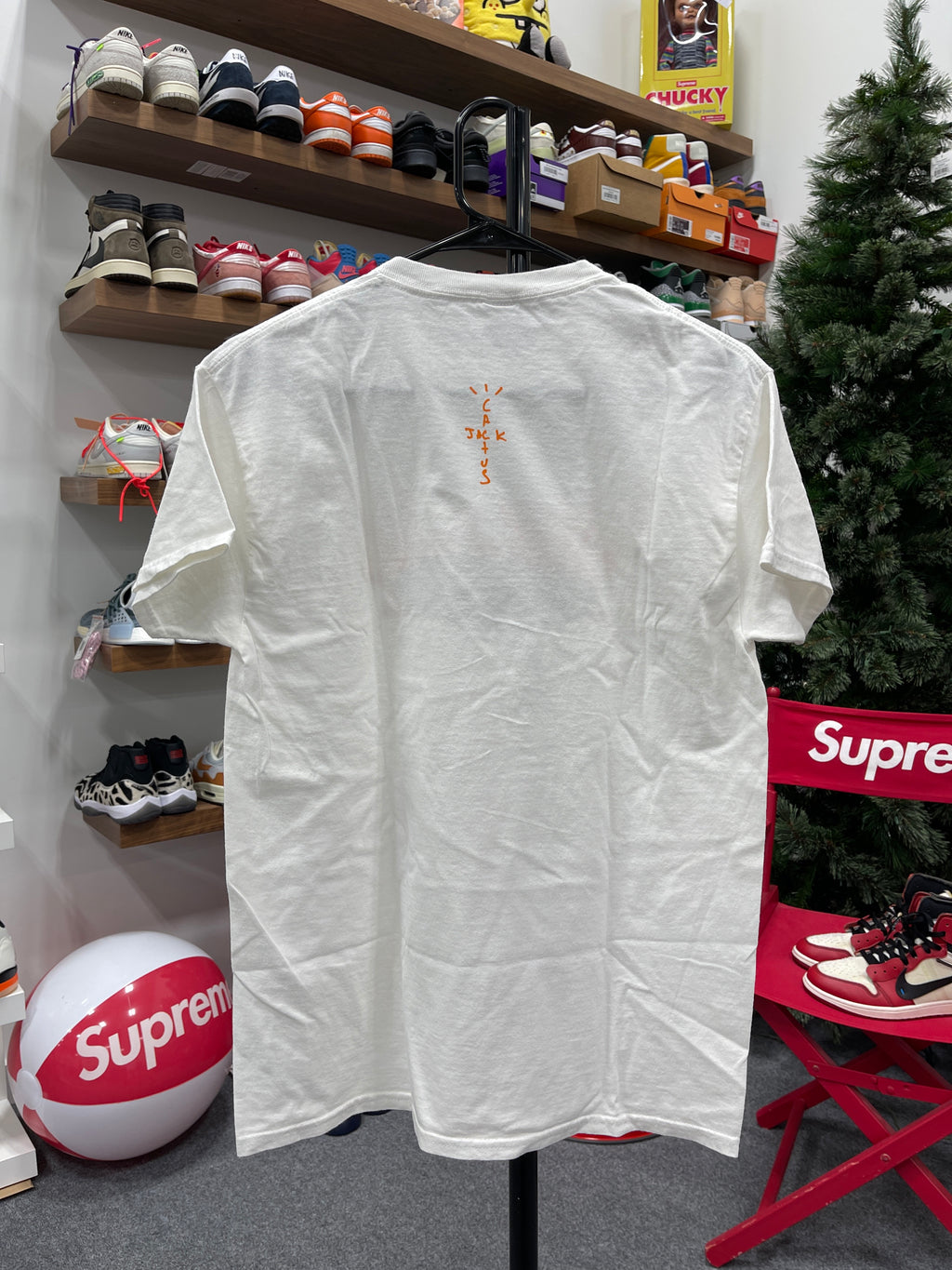 Travis Scott x Fragment T-Shirt Sz S