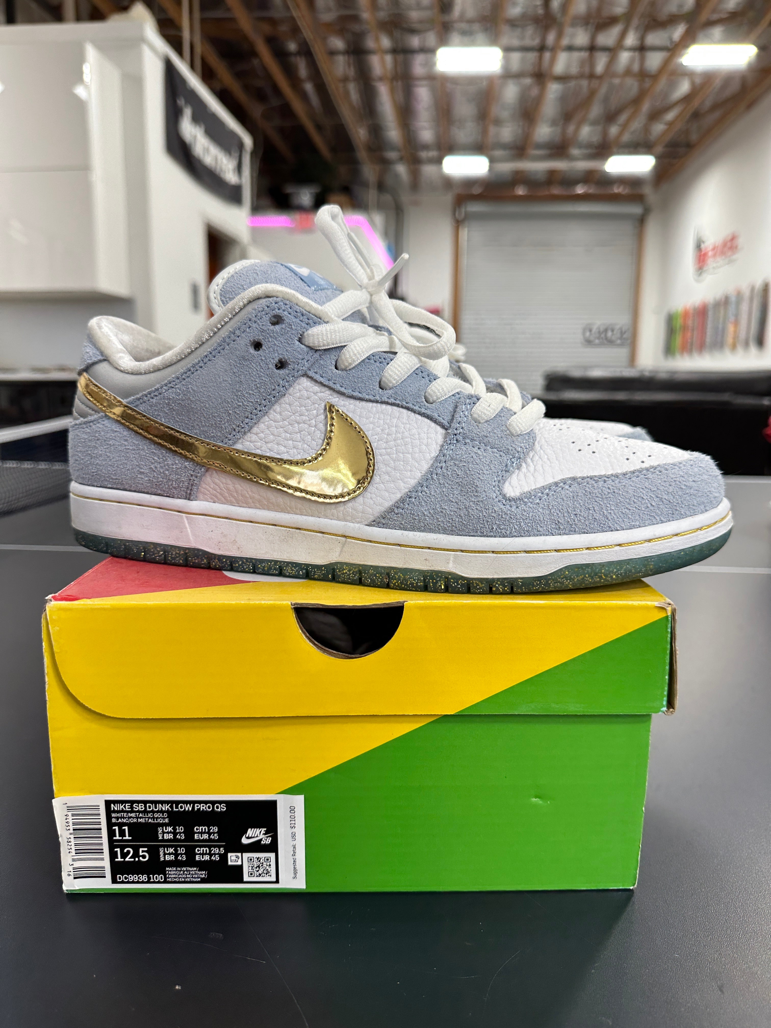 Nike SB Dunk Low Sean Cliver Sz 11