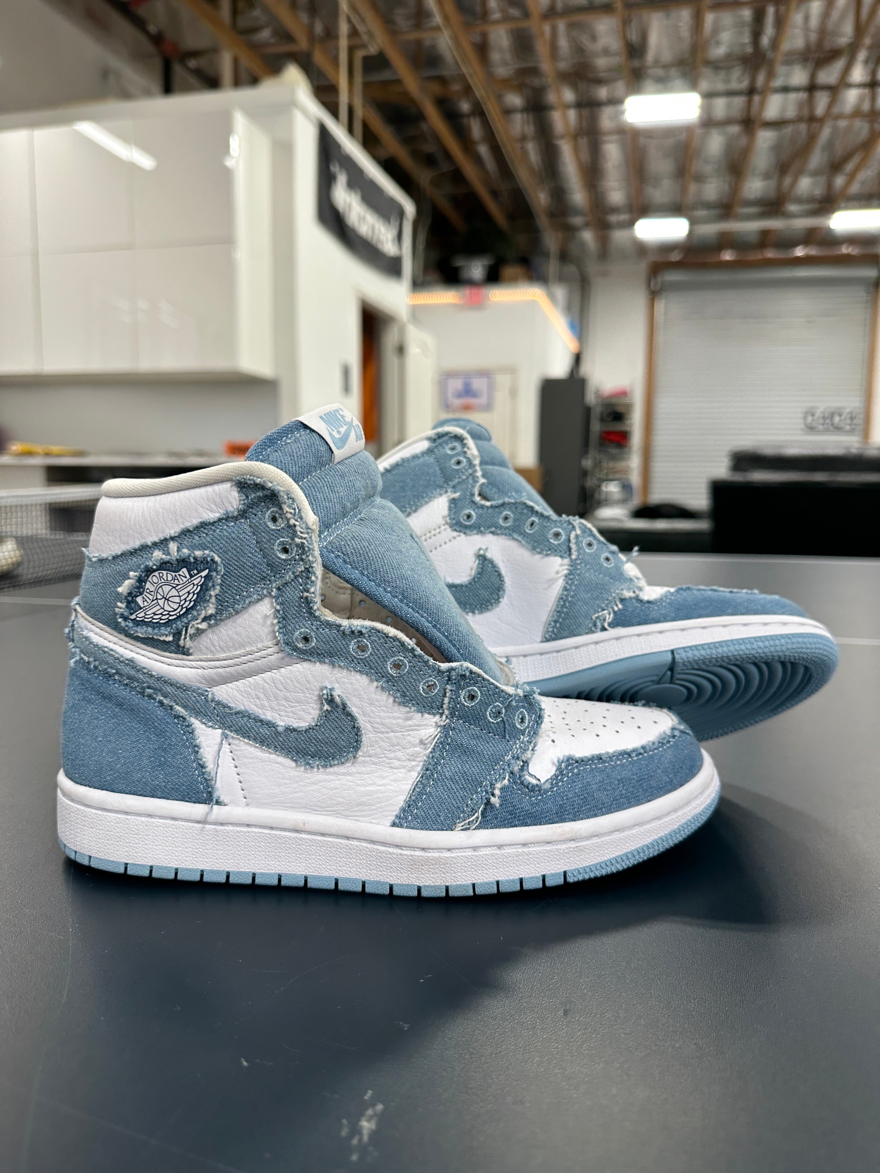 Wmns Jordan 1 Low Denim Sz 7 No Box
