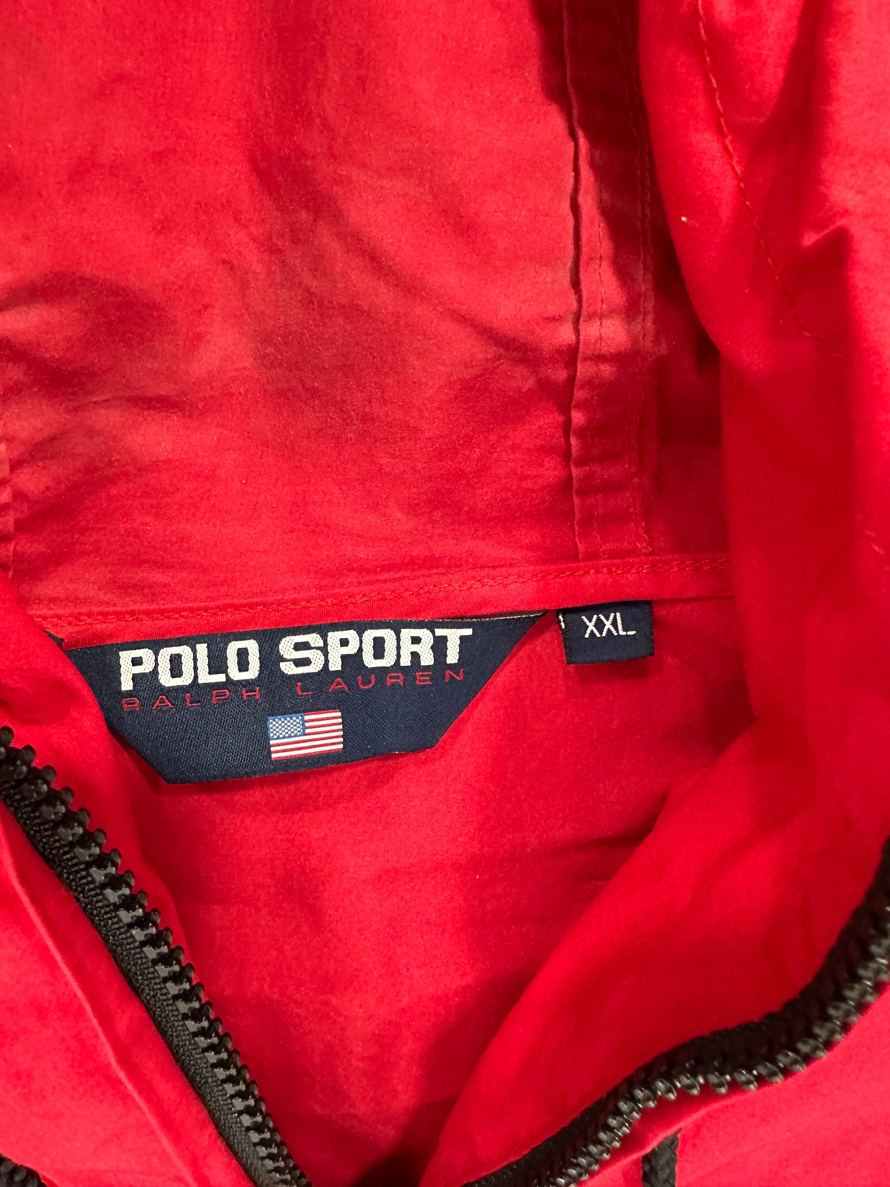 Vintage Polo Sport Windbreaker Jacket Sz XXL