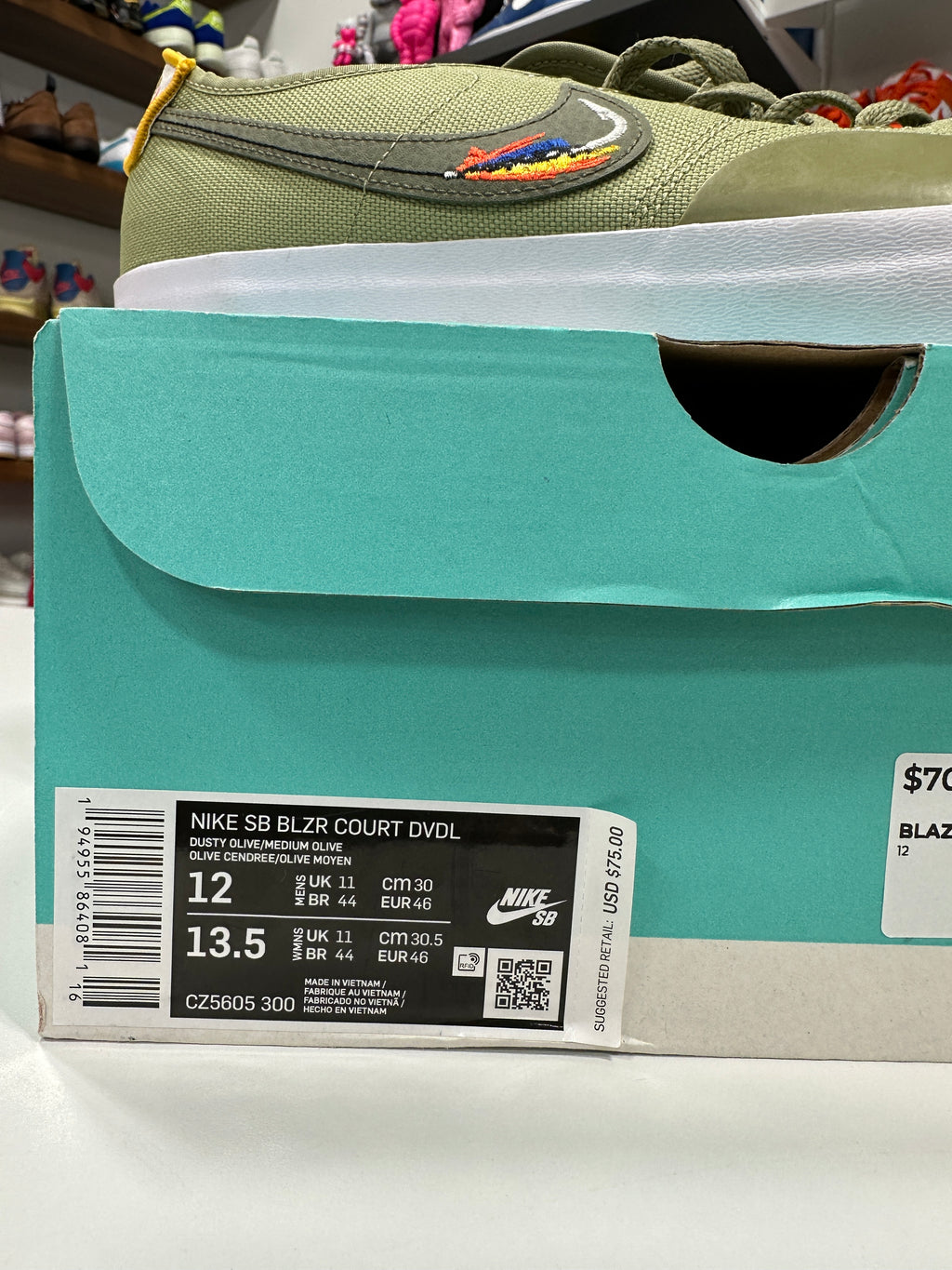 NIKE SB BLZR COURT DVDL Sz 12