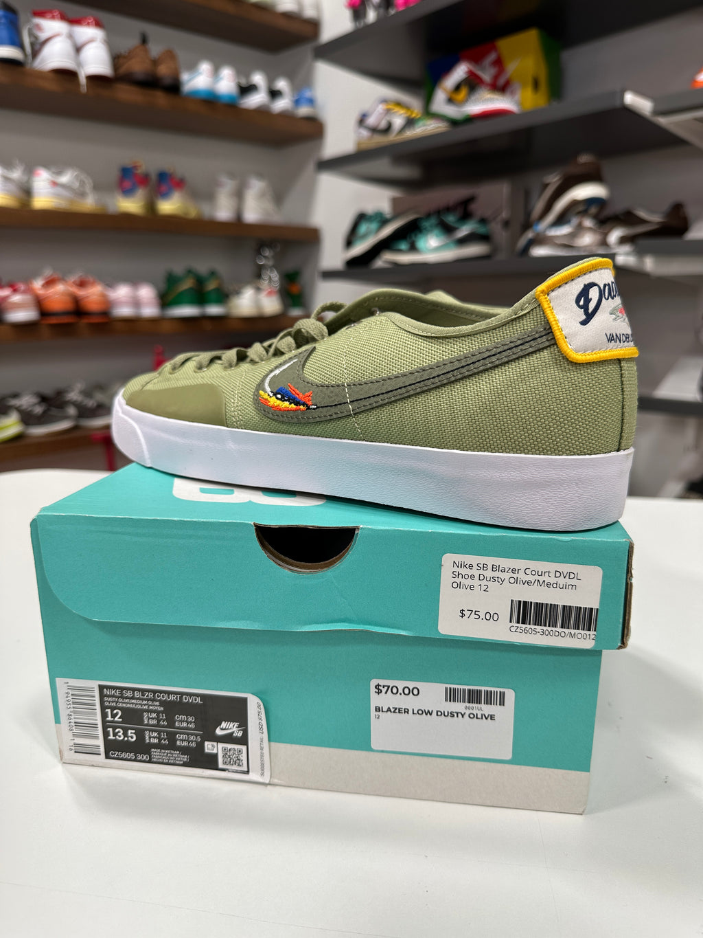 NIKE SB BLZR COURT DVDL Sz 12