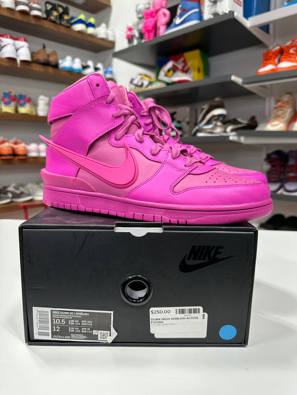 Nike Dunk Hi Ambush Fuchsia Sz 10.5