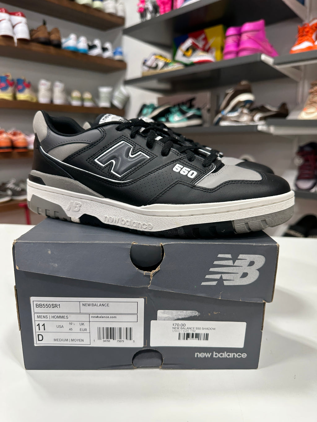 New Balance 550 Shadow Sz 11