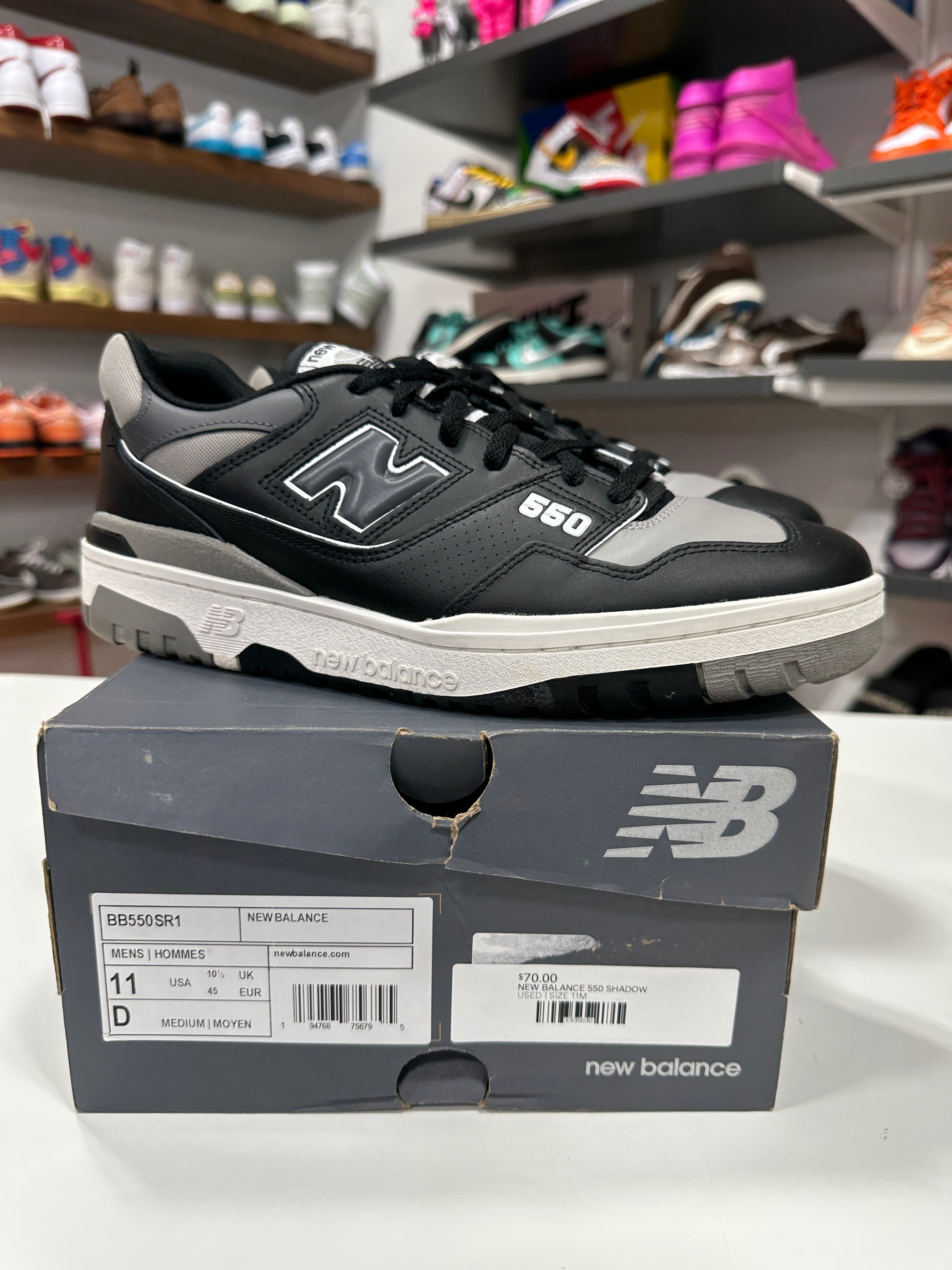 New Balance 550 Shadow Sz 11