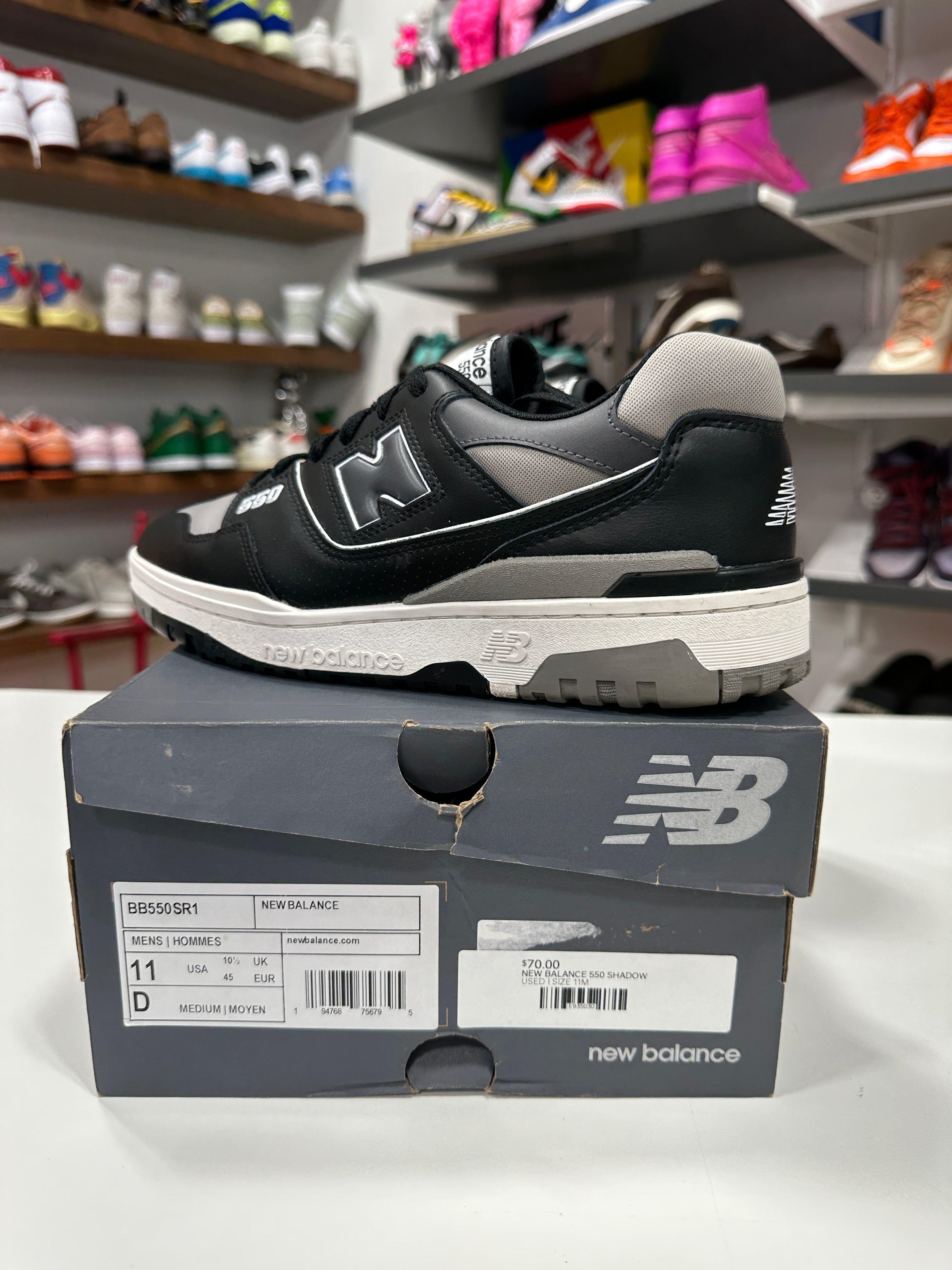New Balance 550 Shadow Sz 11
