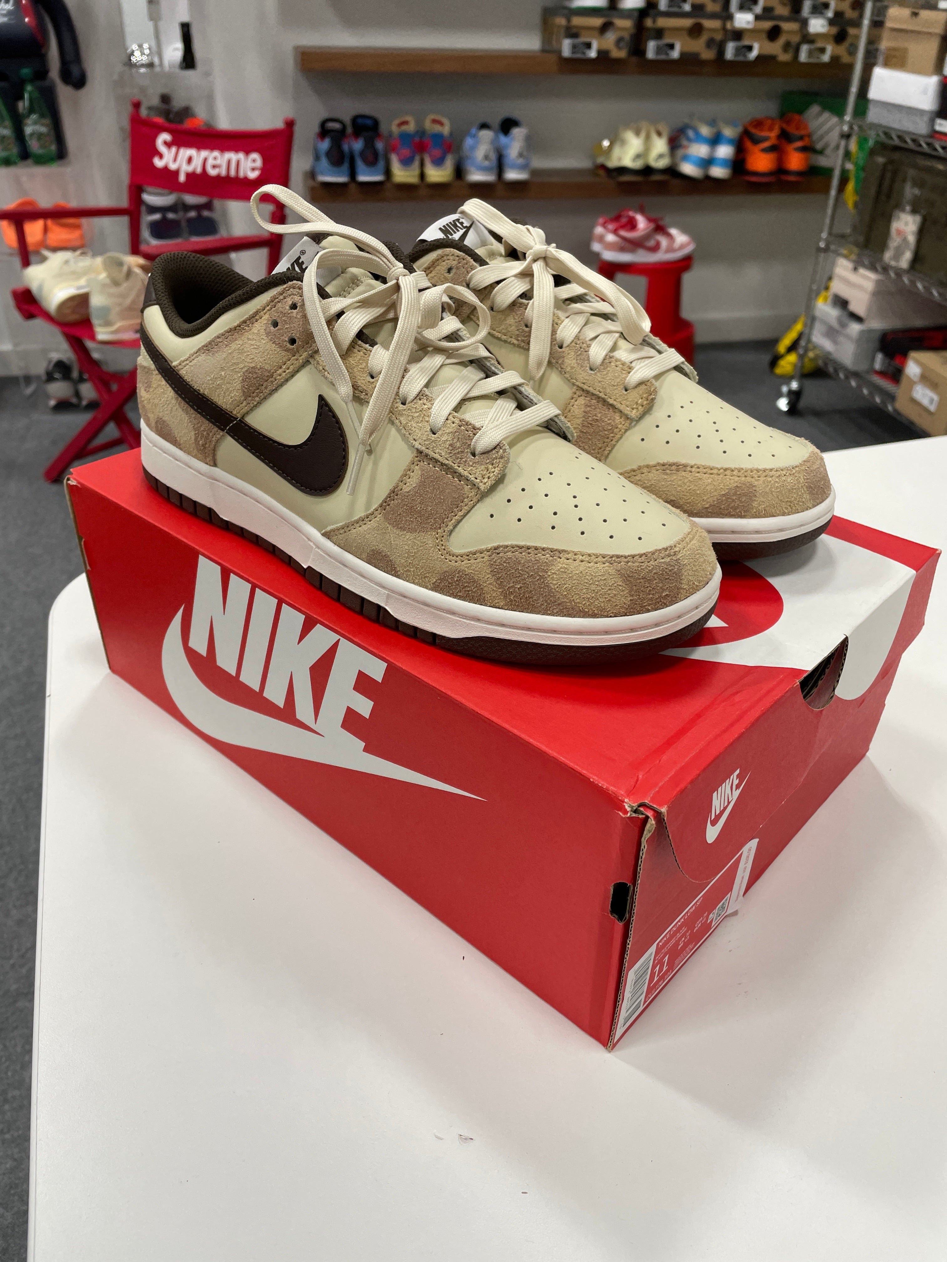 Nike Dunk Low Retro PRM Animal Pack Giraffe/Cheetah Sz 11